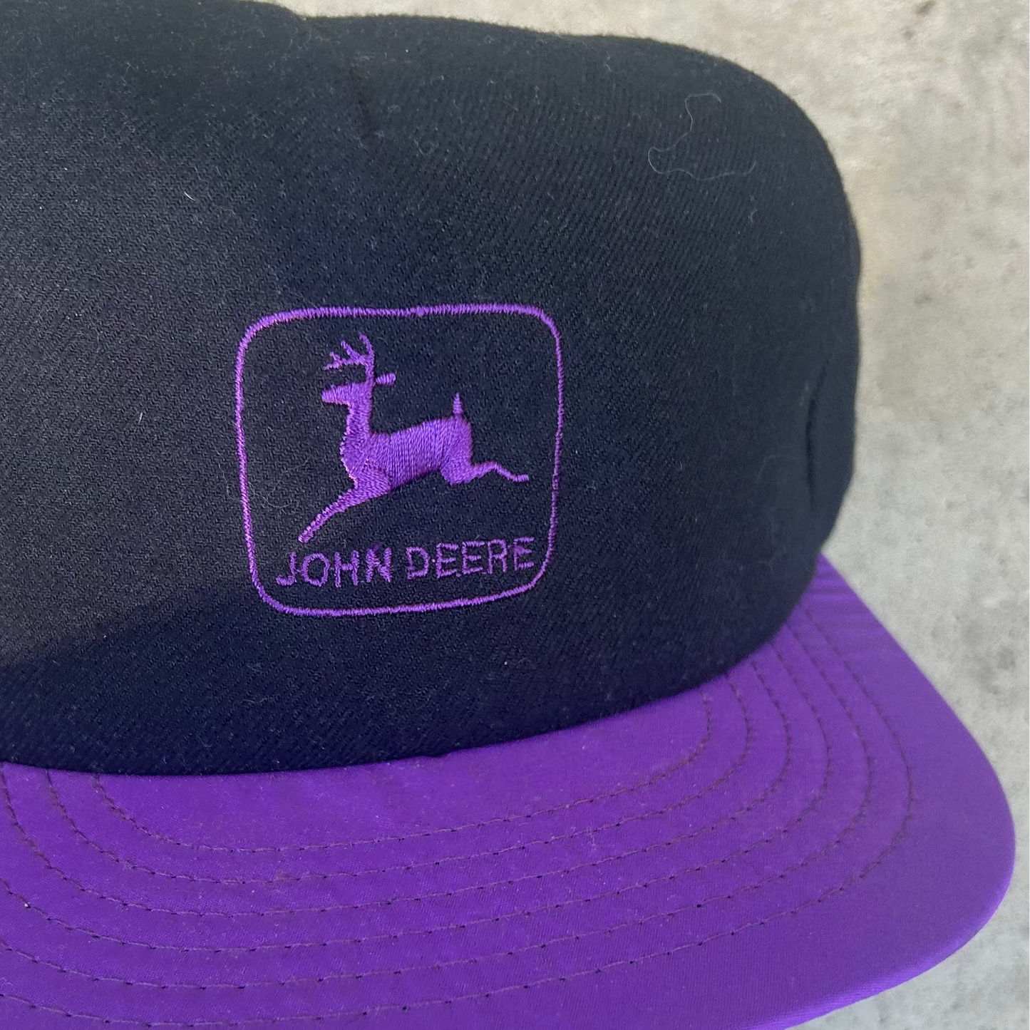 Vintage 90's John Deer Snapback Hat