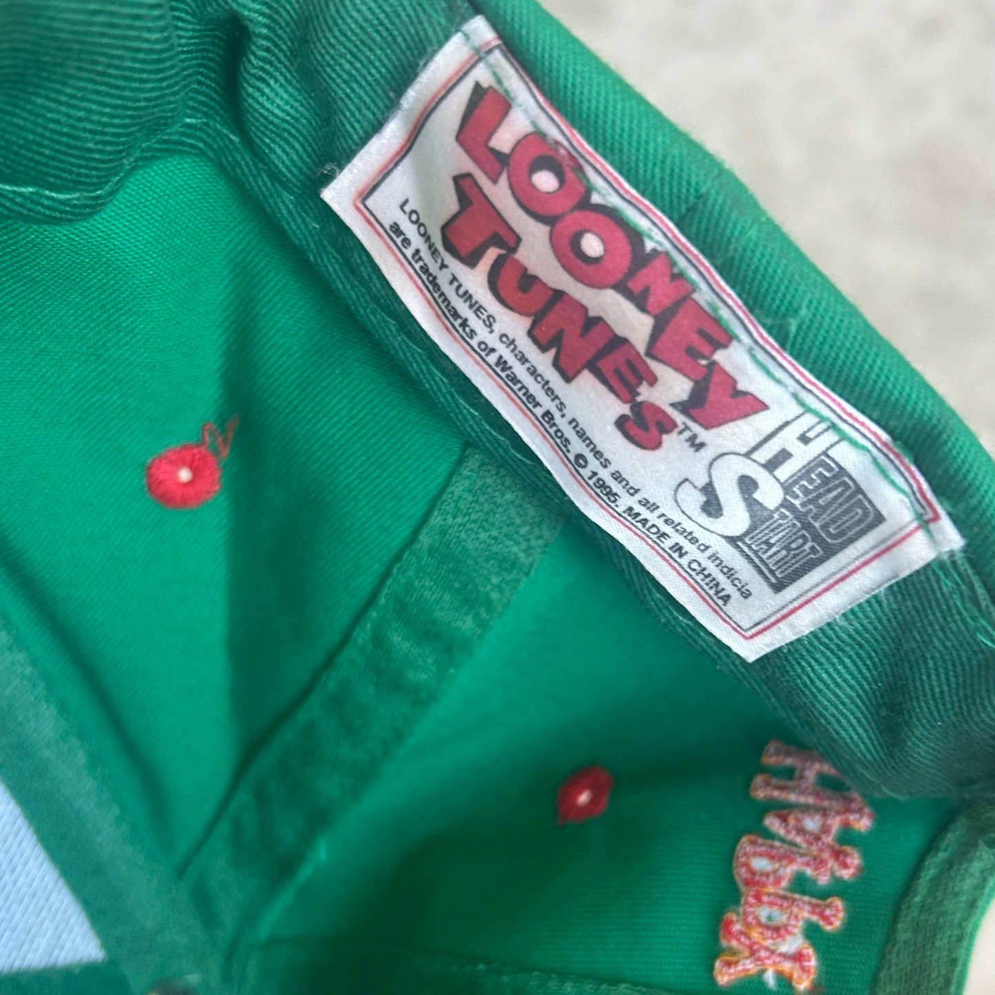 Vintage Daffy Duck Looney Tunes Hat