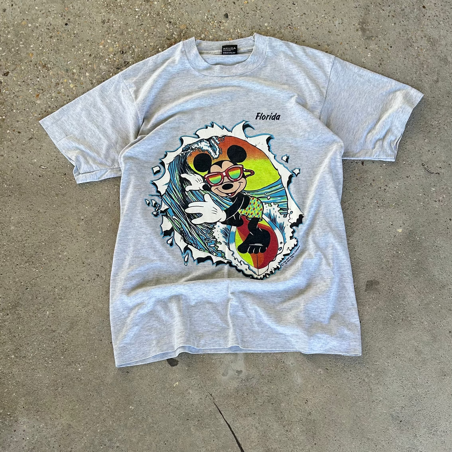Vintage 90's Disney Mickey Florida T-Shirt