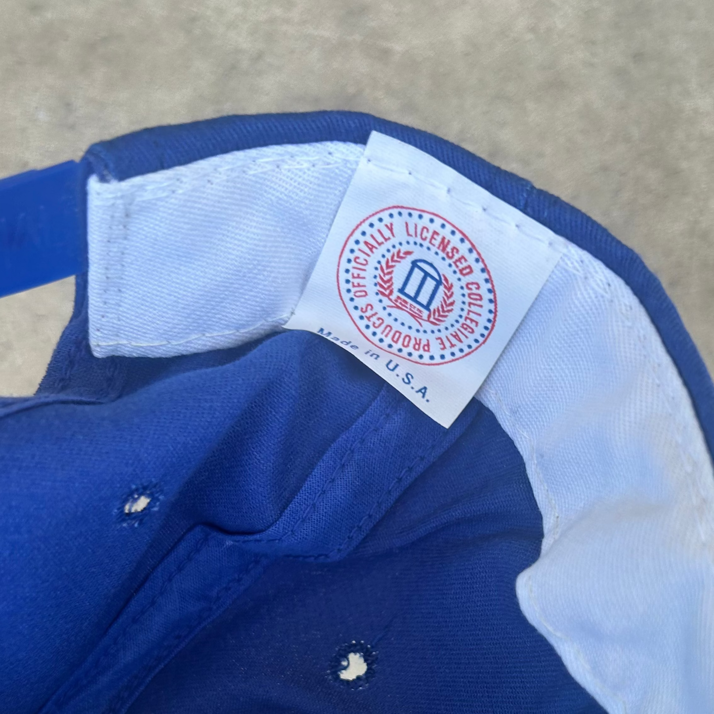 Vintage 90's Duke Blue Devils Snapback Hat