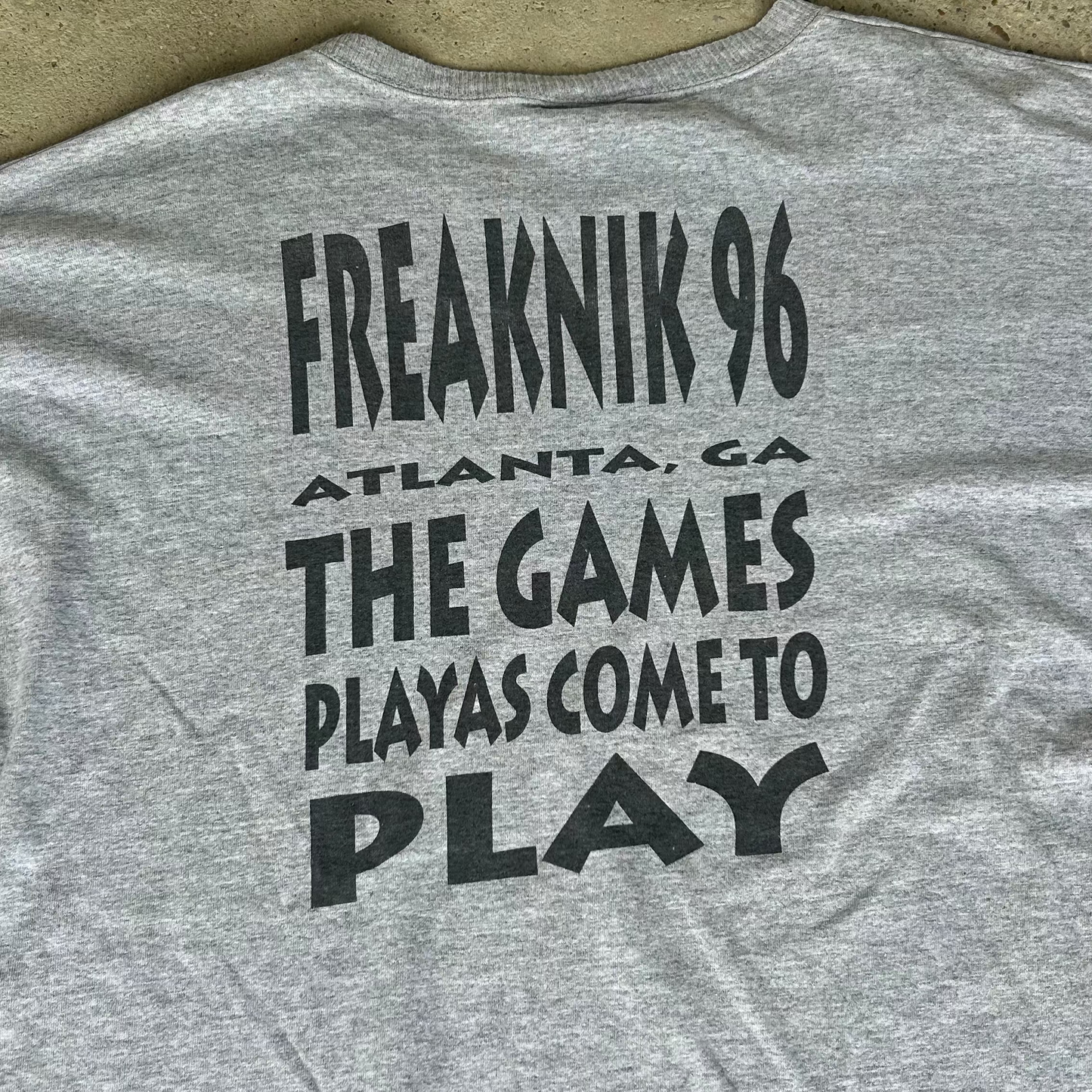 Vintage 1996 Freaknik Atlanta Rap T-Shirt