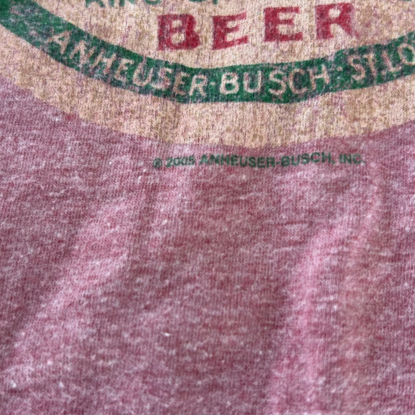 2005 Budweiser Beer T-Shirt