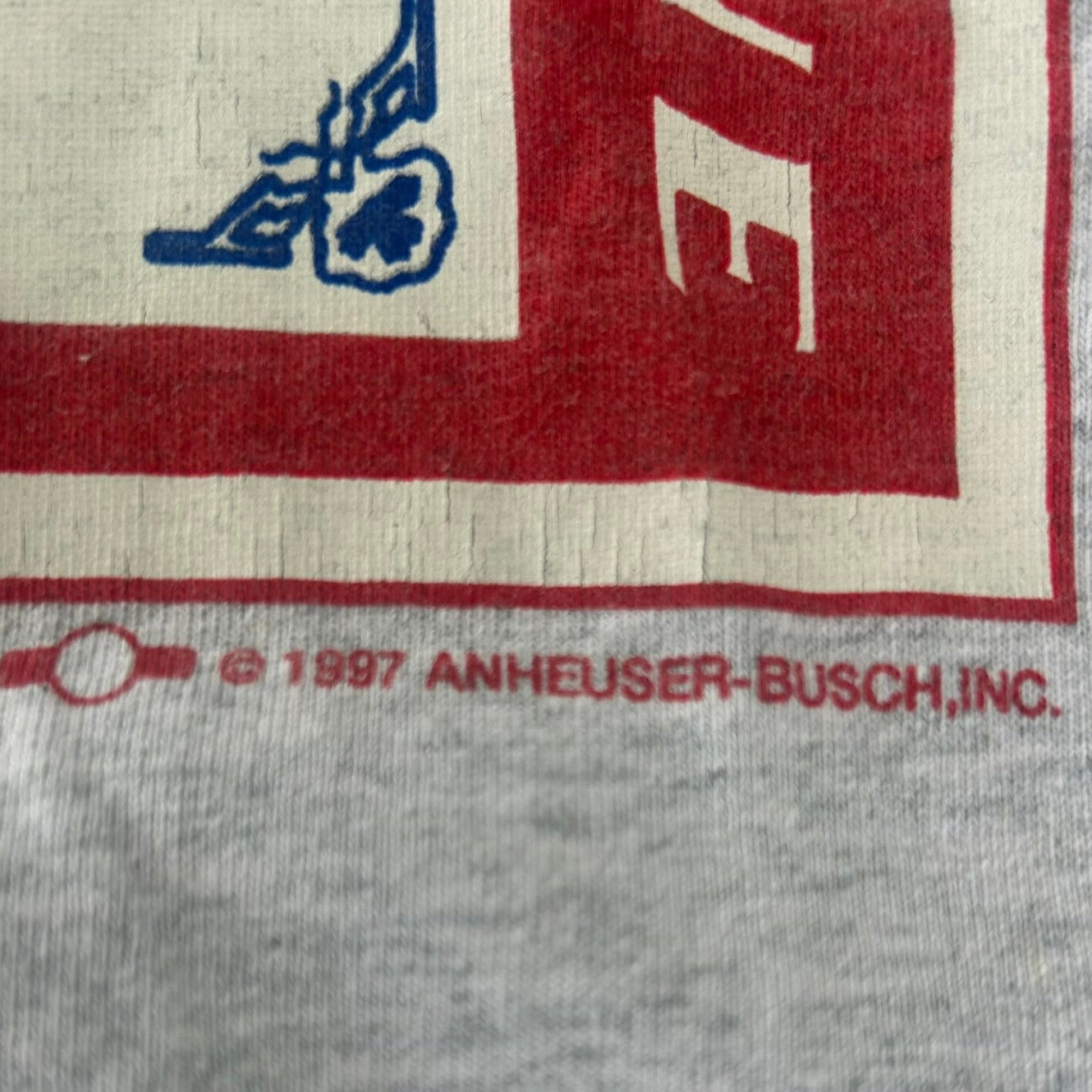Vintage 1997 Budweiser Beer Promo T-shirt