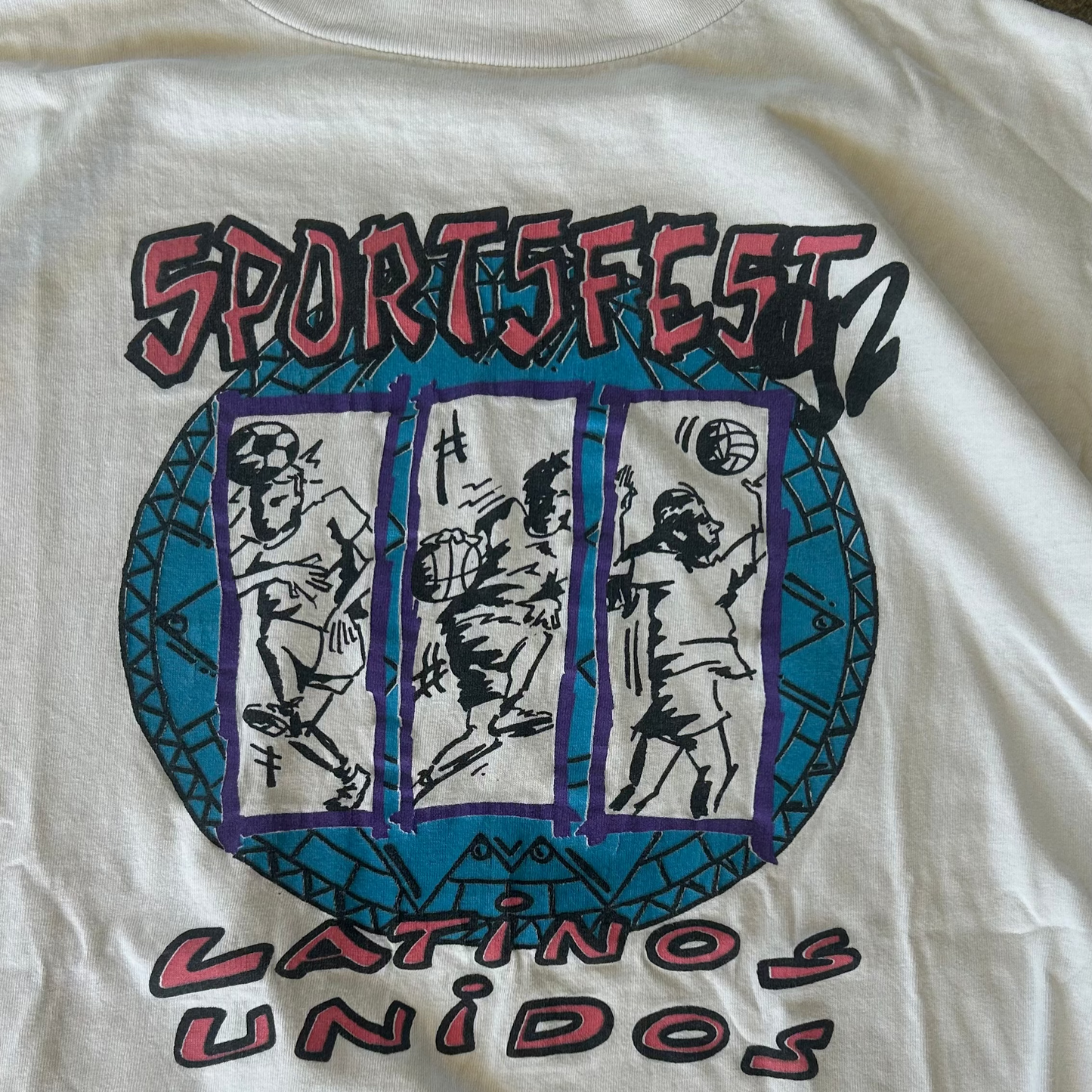 Vintage 1992 Sportsfest Sports T-Shirt