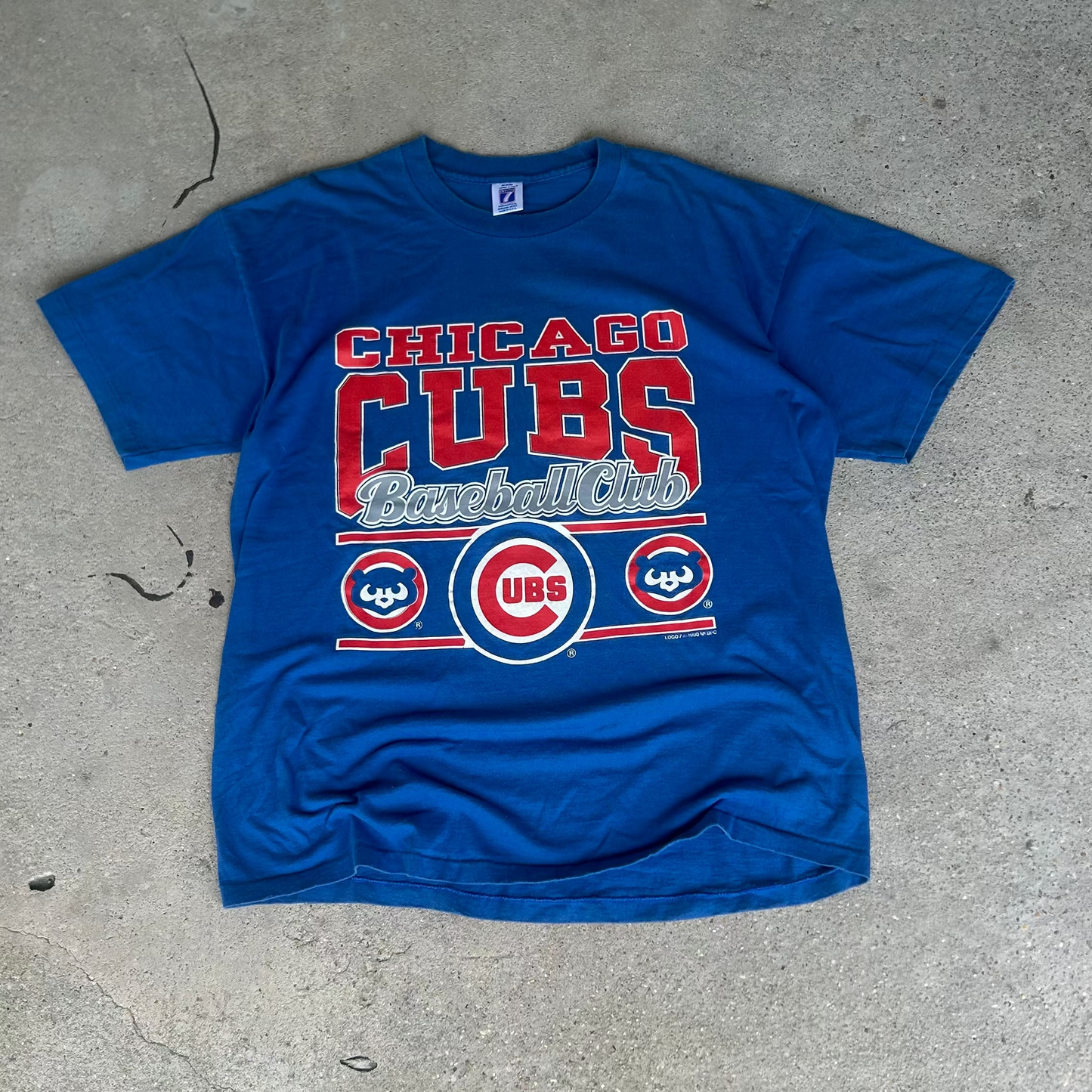 Vintage 1990 Chicago Cubs MLB Baseball T-Shirt
