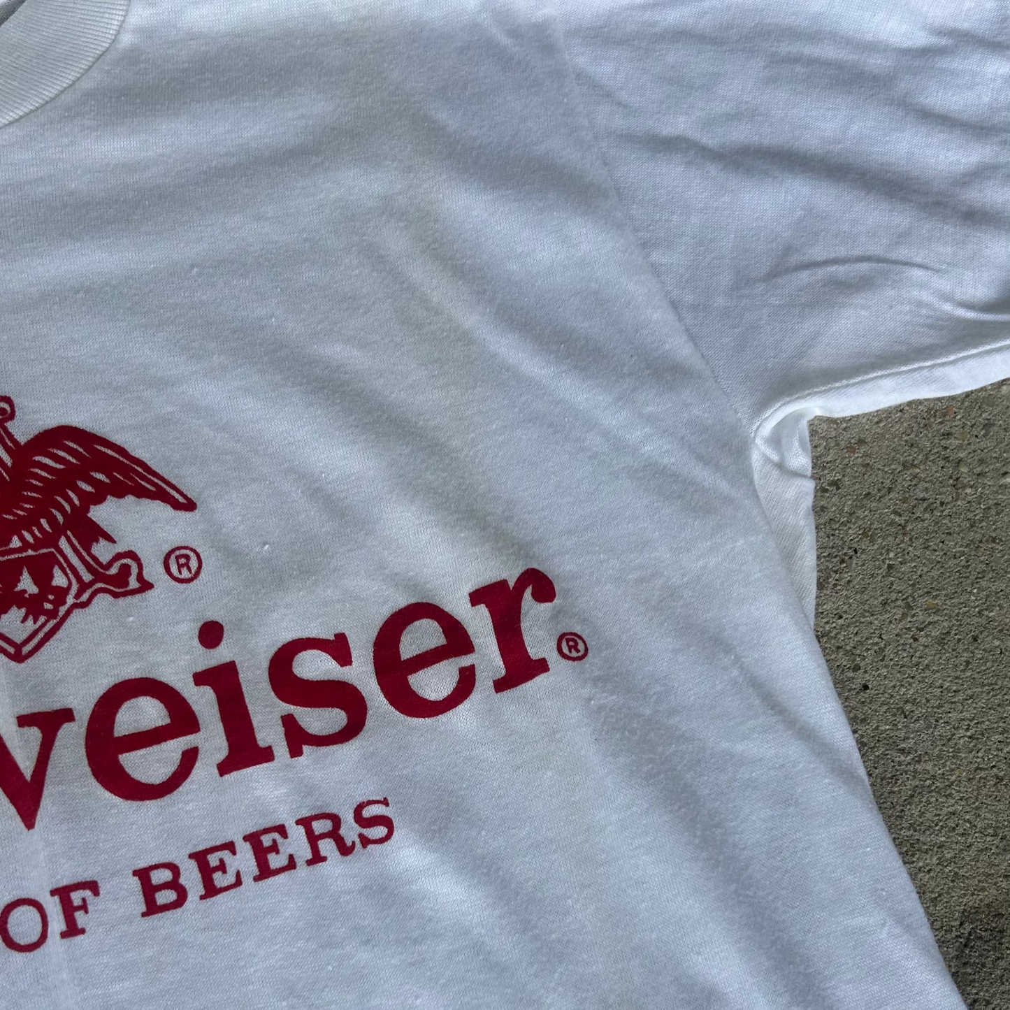 vintage 1960's Budweiser Beer T-Shirt