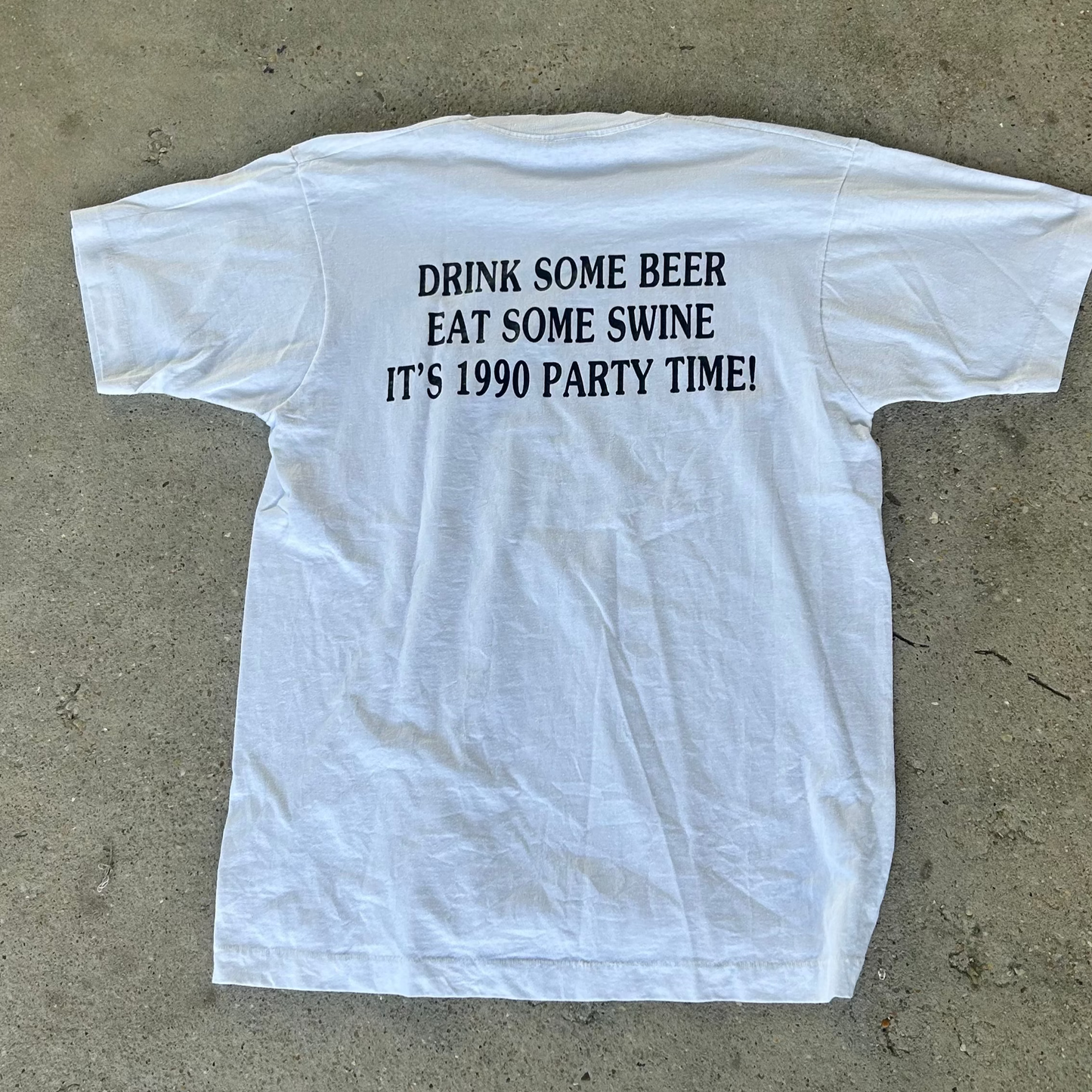 Vintage 1990 Beer Party T-Shirt