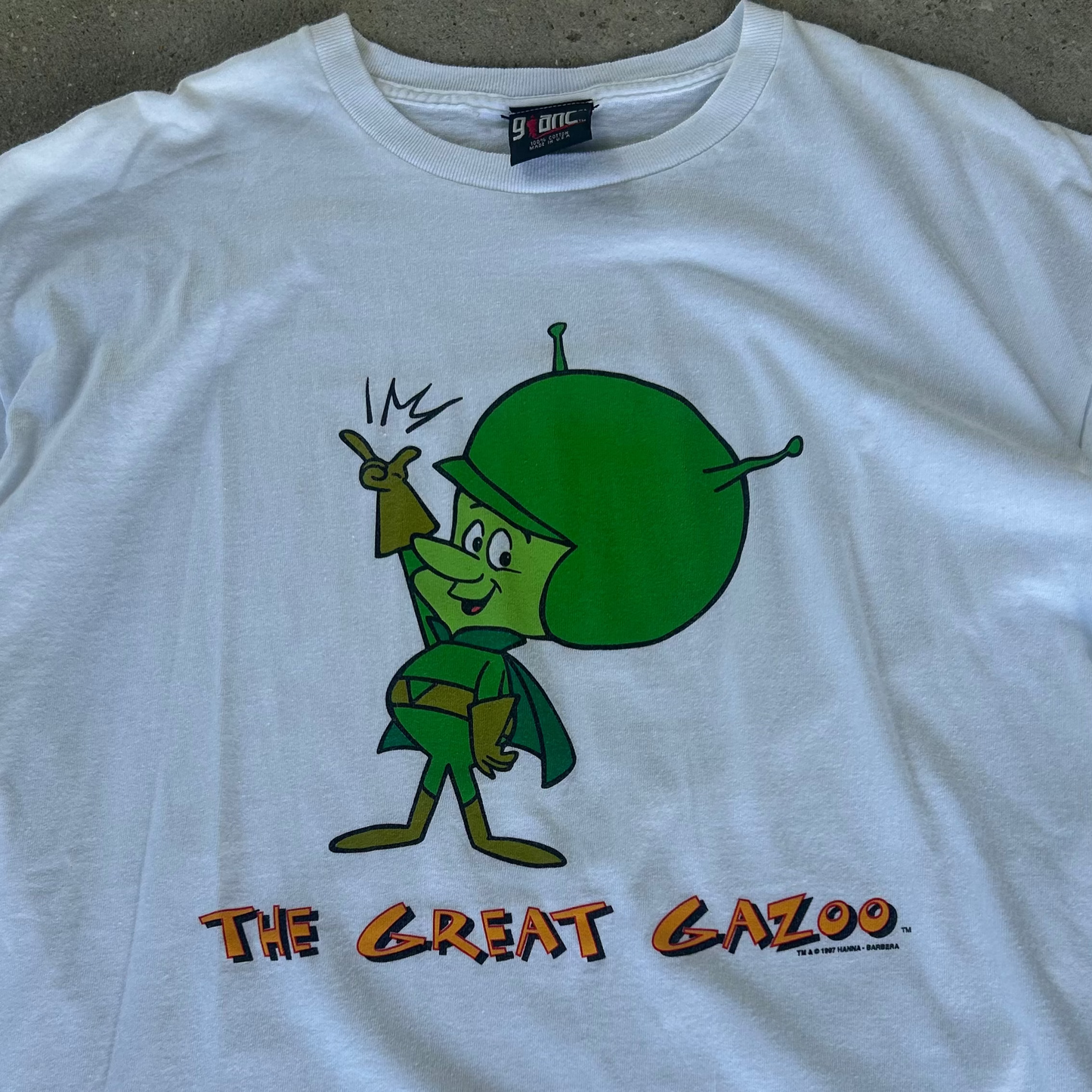 Vintage 1997 The Great Gazoo Cartoon T-Shirt