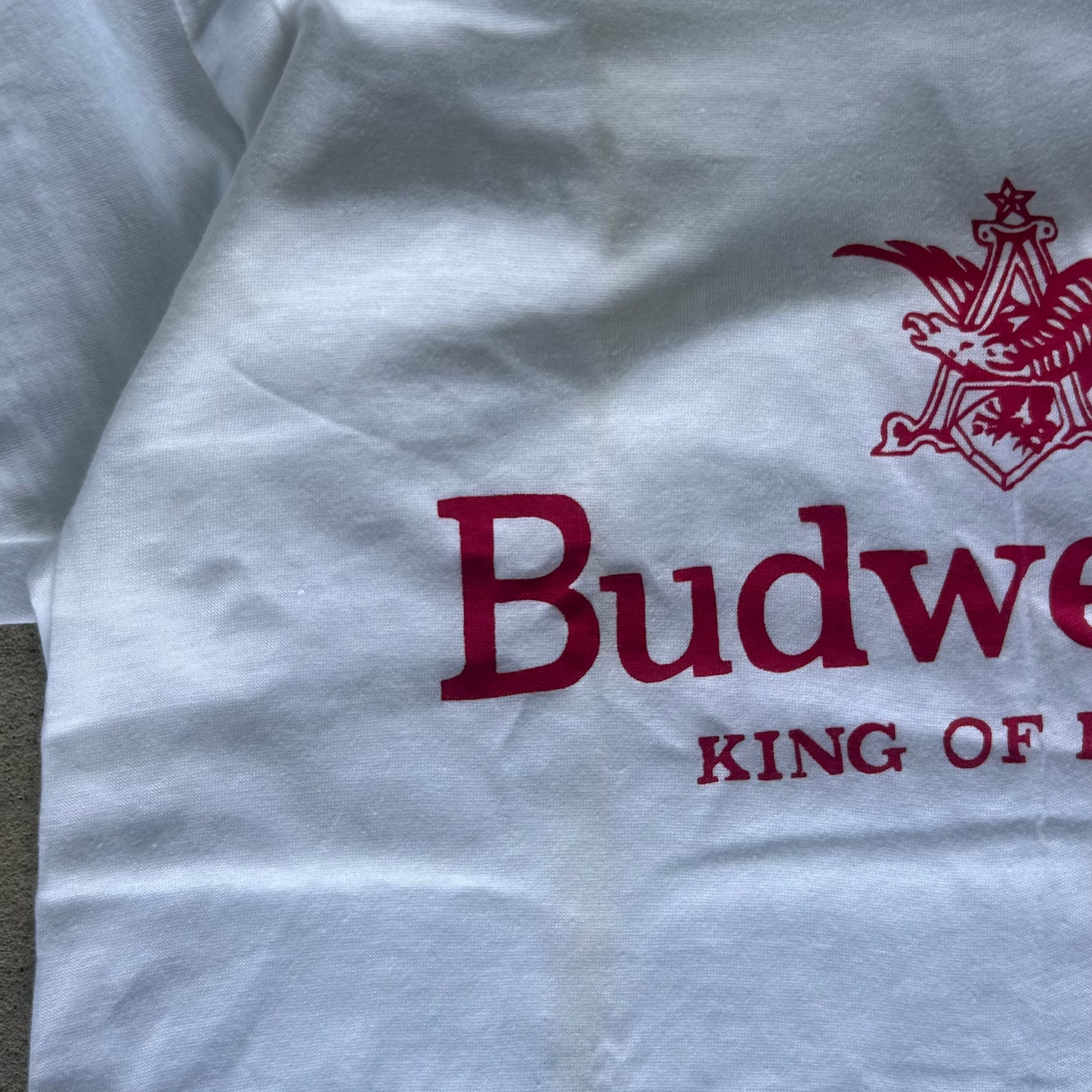 Vintage 1960's Budweiser Beer T-Shirt