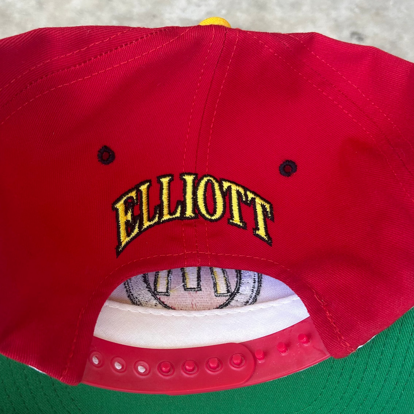 90's Bill Elliot McDonalds Racing Team NASCAR Snapback Hat