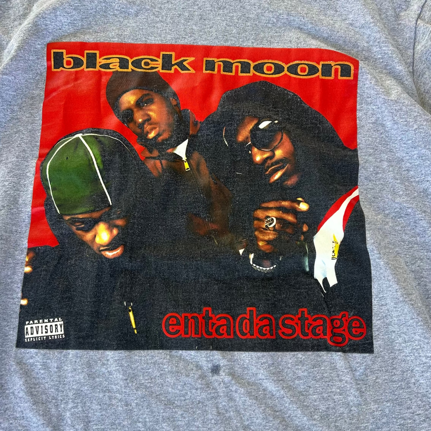 Supreme Black Moon Rap T-Shirt