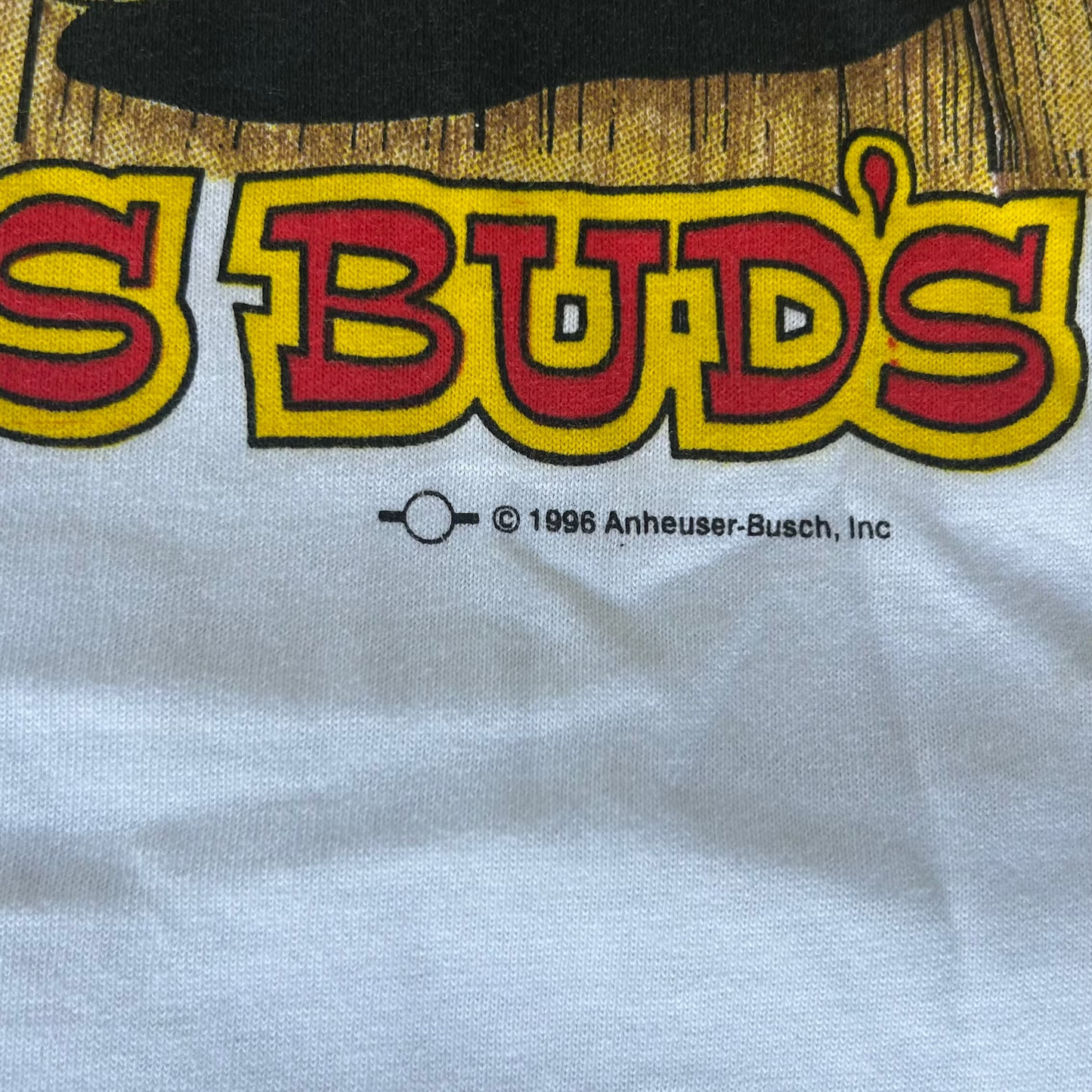 Vintage 1996 Budweiser Beer T-Shirt