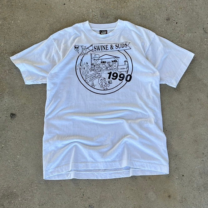 Vintage 1990 Beer Party T-Shirt