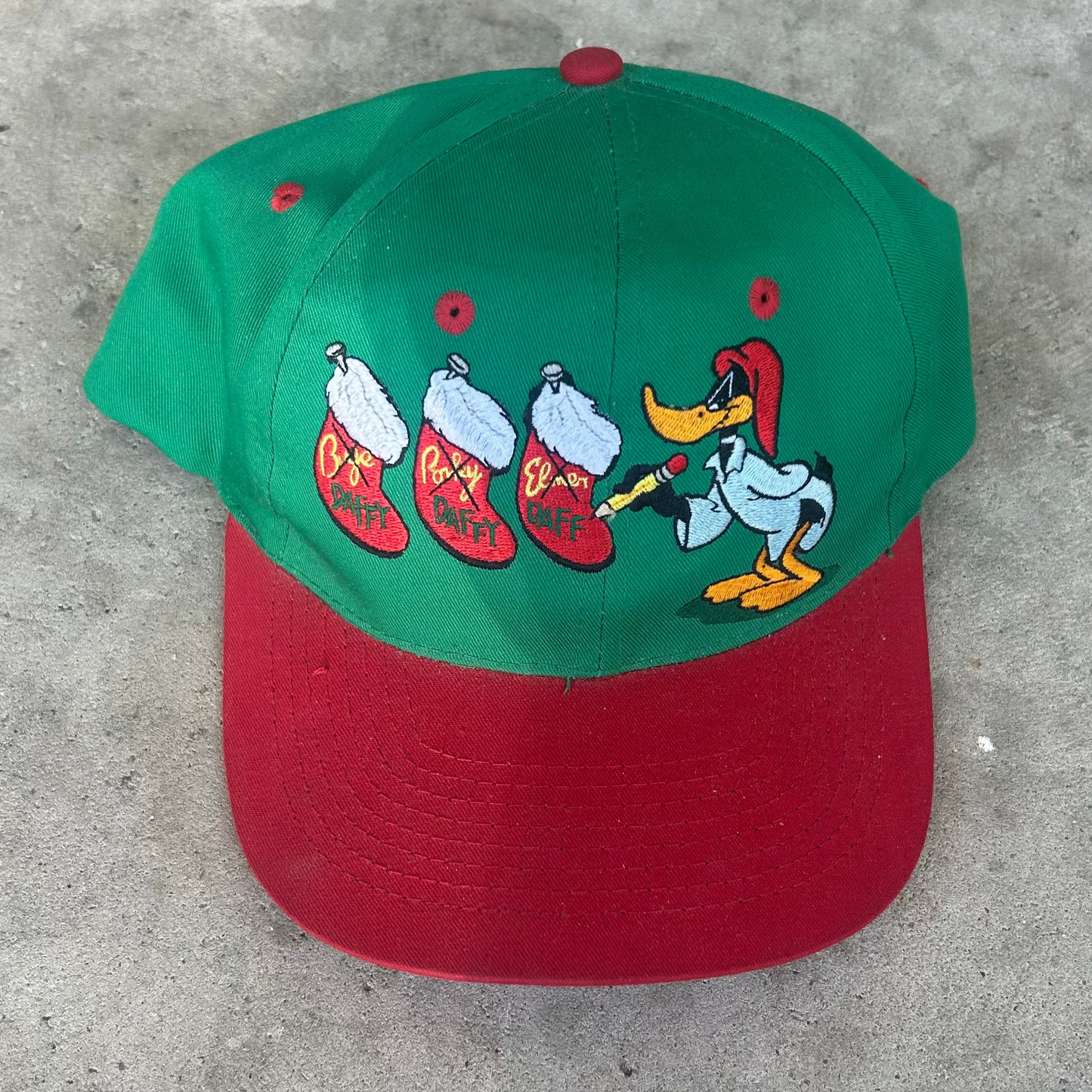 Vintage Daffy Duck Looney Tunes Hat