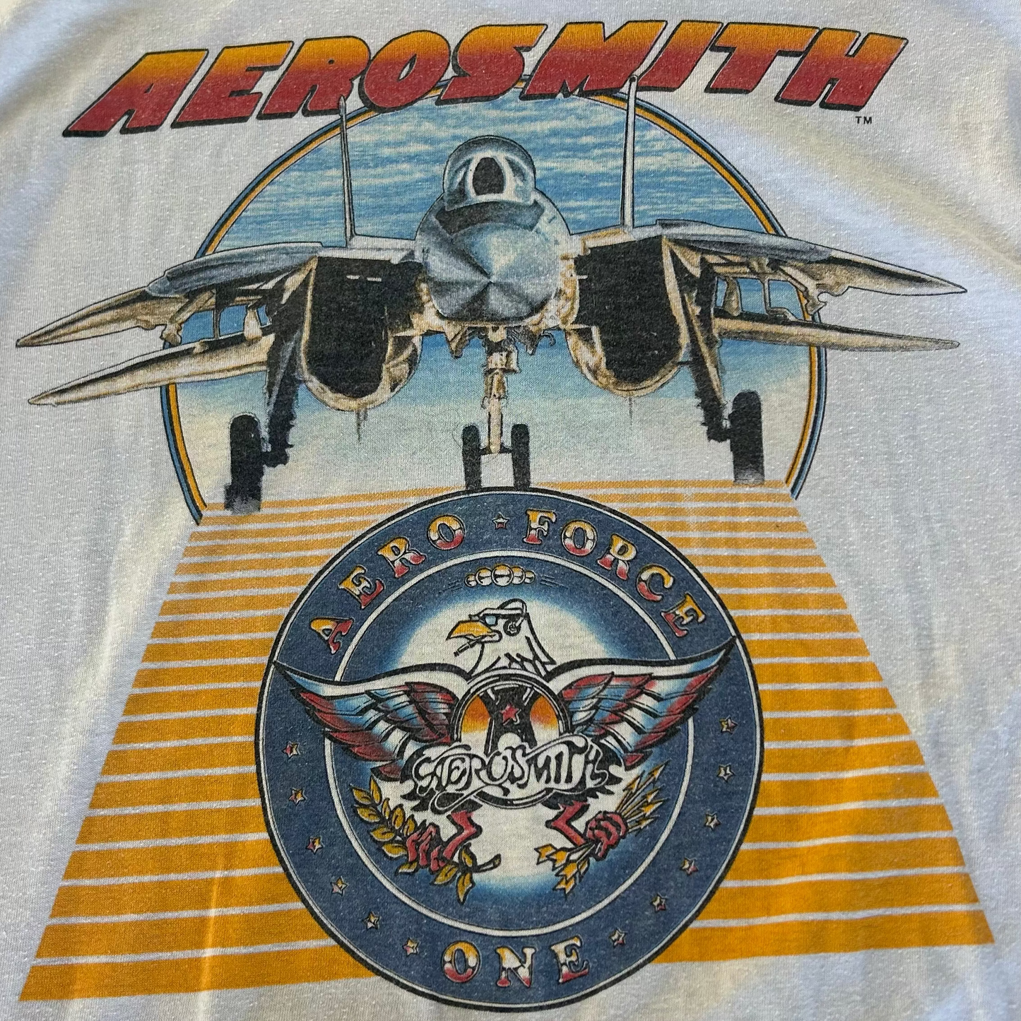 Vintage 1986 Aerosmith Band Tour T-Shirt