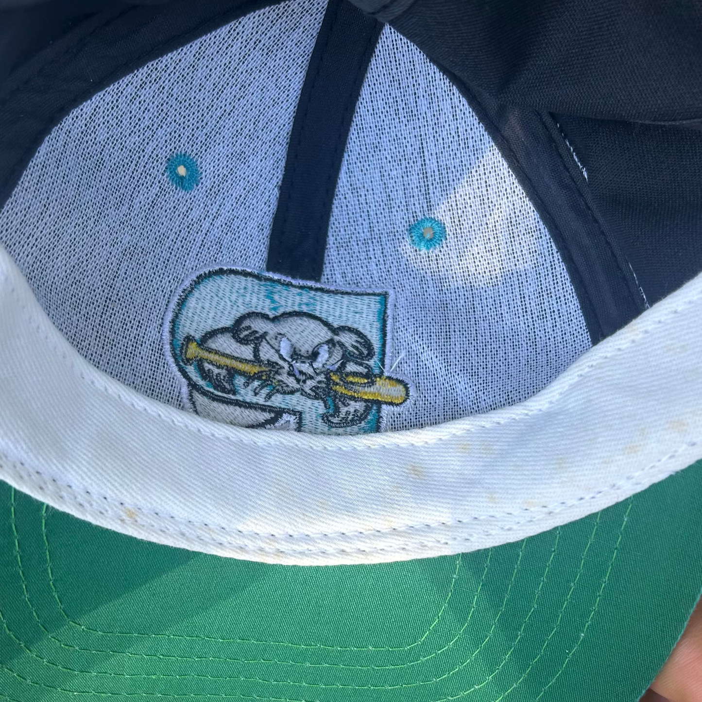 Vintage 90's Portland Seadogs Snapback Hat