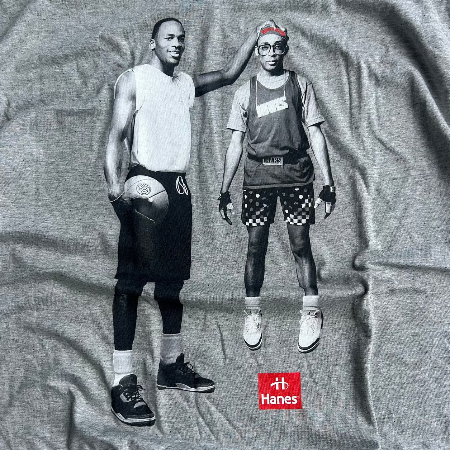 Vintage 90's Deadstock Michael Jordan x Spike Lee Collab T-Shirt