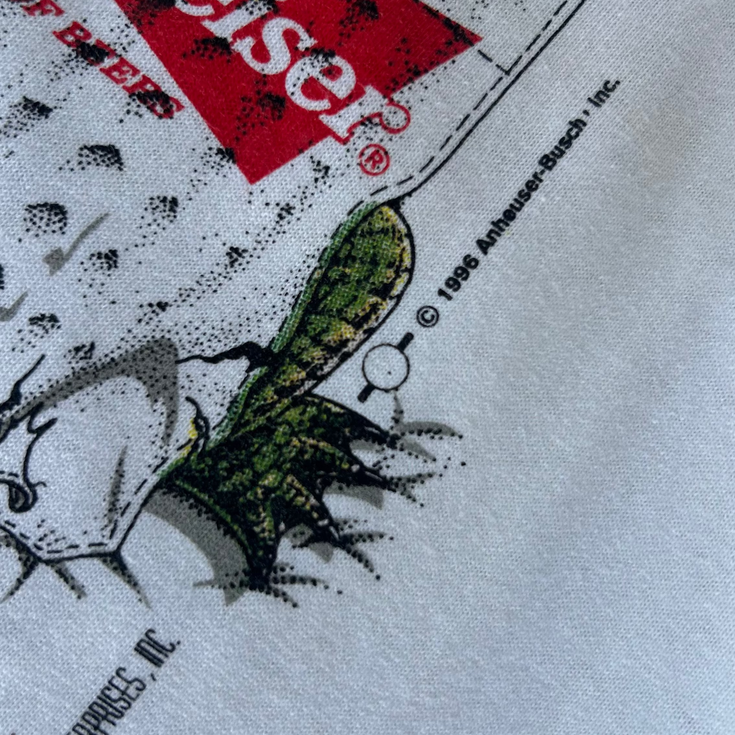 Vintage 1996 Budweiser Beer T-Shirt
