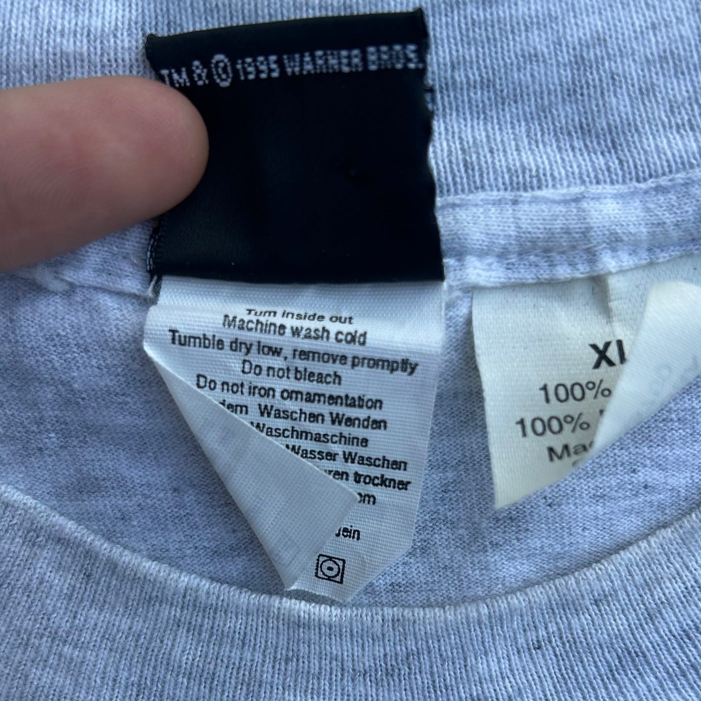 1995 Dan Marino x Daffy Duck NFL Tshirt