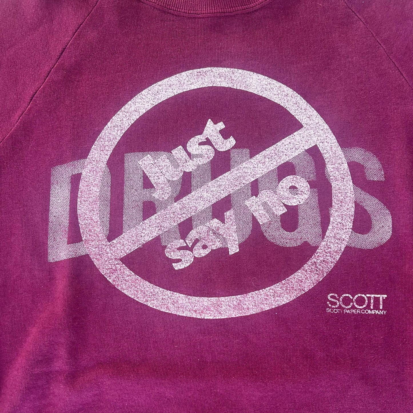 Vintage 80's Say No To Drugs Sweatshirt