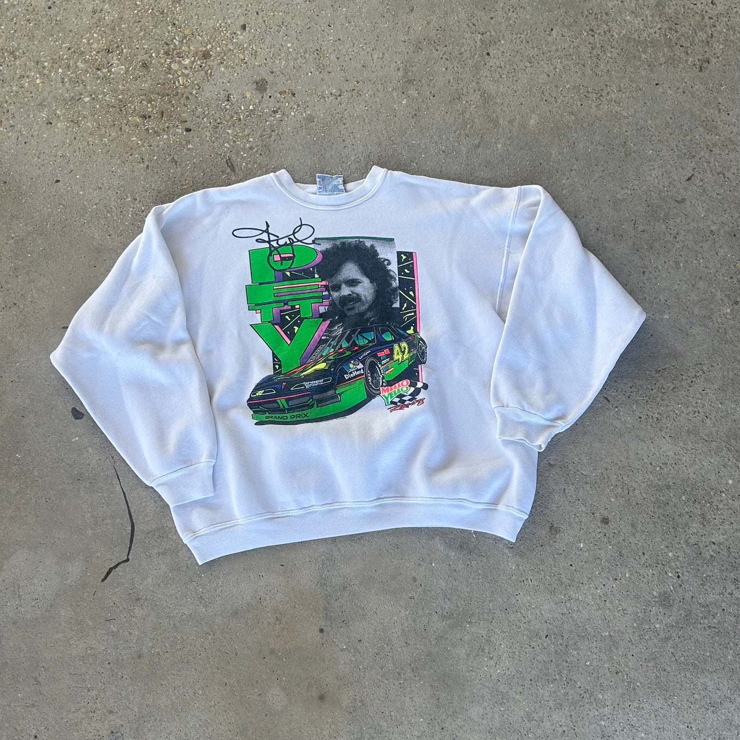 Vintage 1992 Kyle Petty NASCAR Sweatshirt
