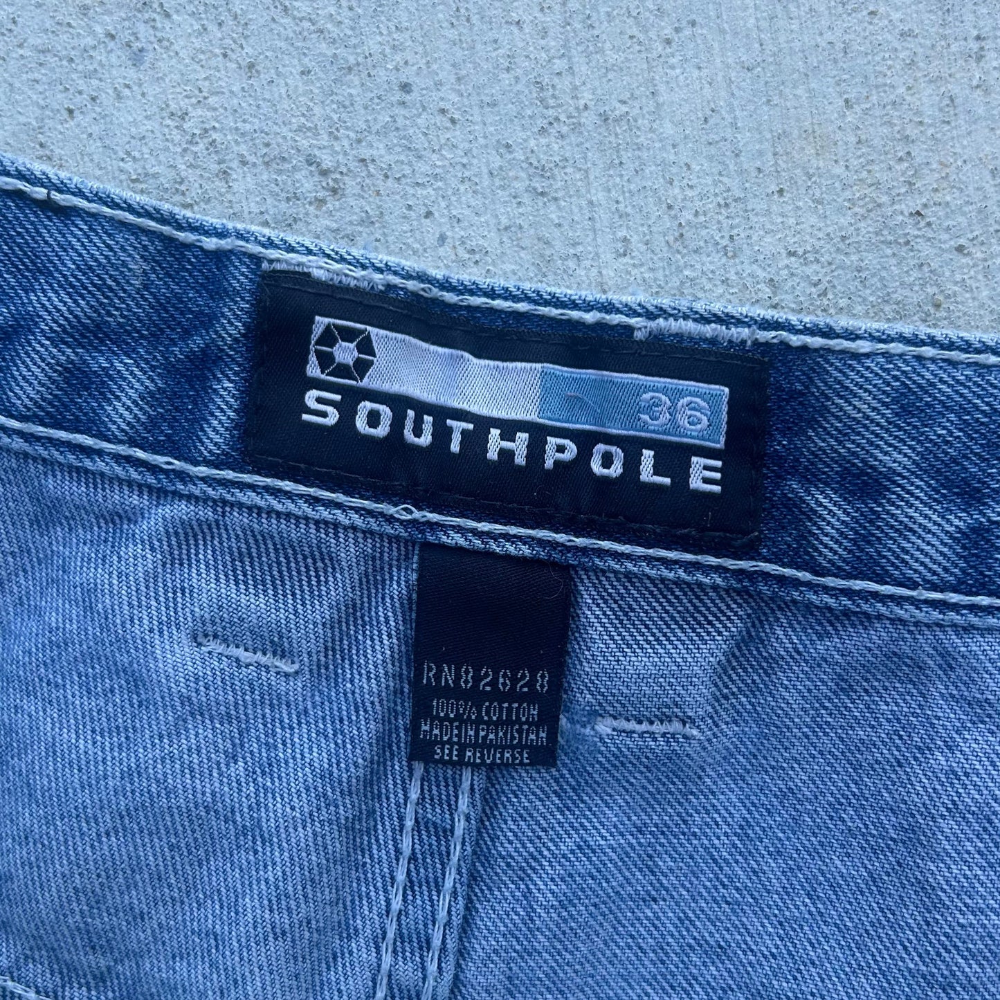 Y2K Southpole Jean Shorts