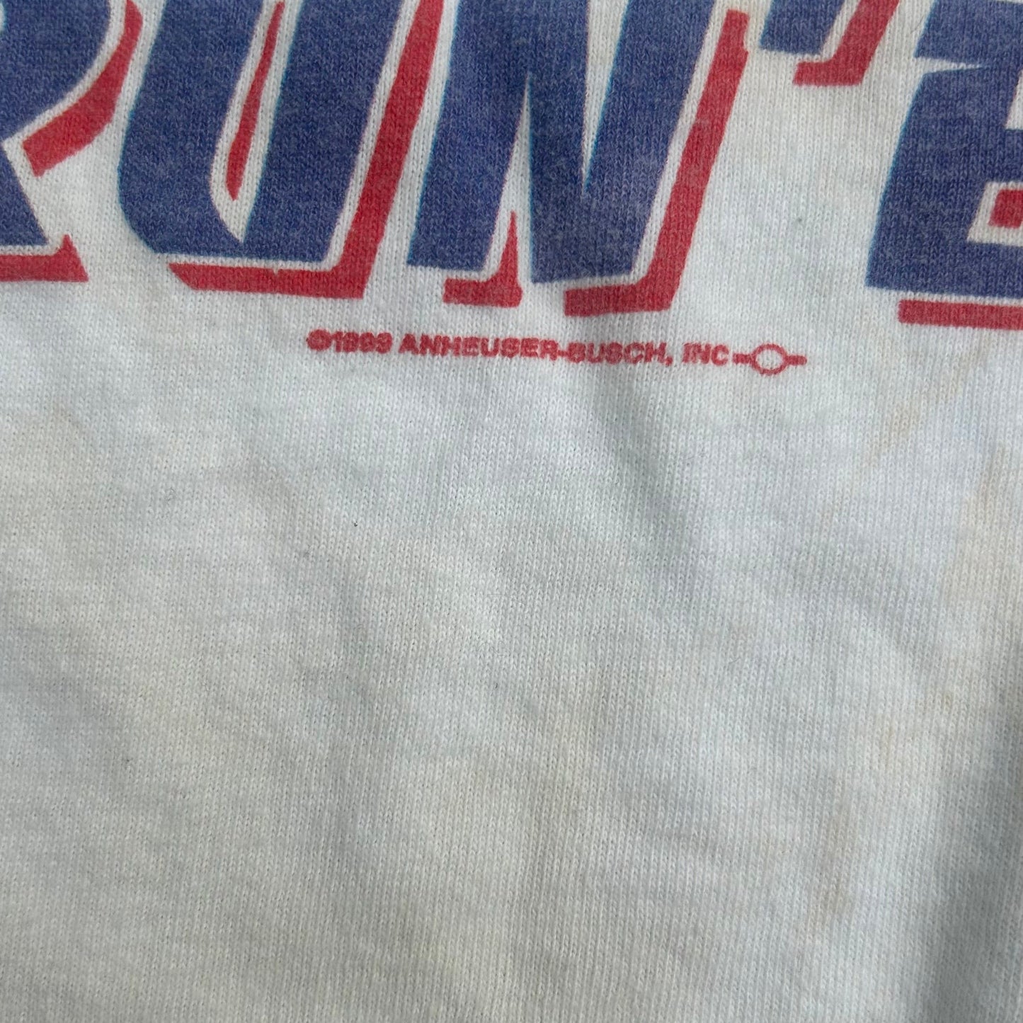 1999 Budweiser Beer Pool Tshirt