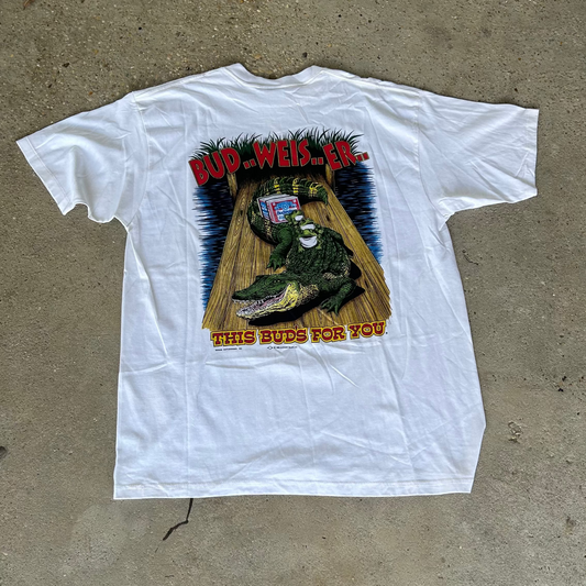 Vintage 1996 Budweiser Beer T-Shirt