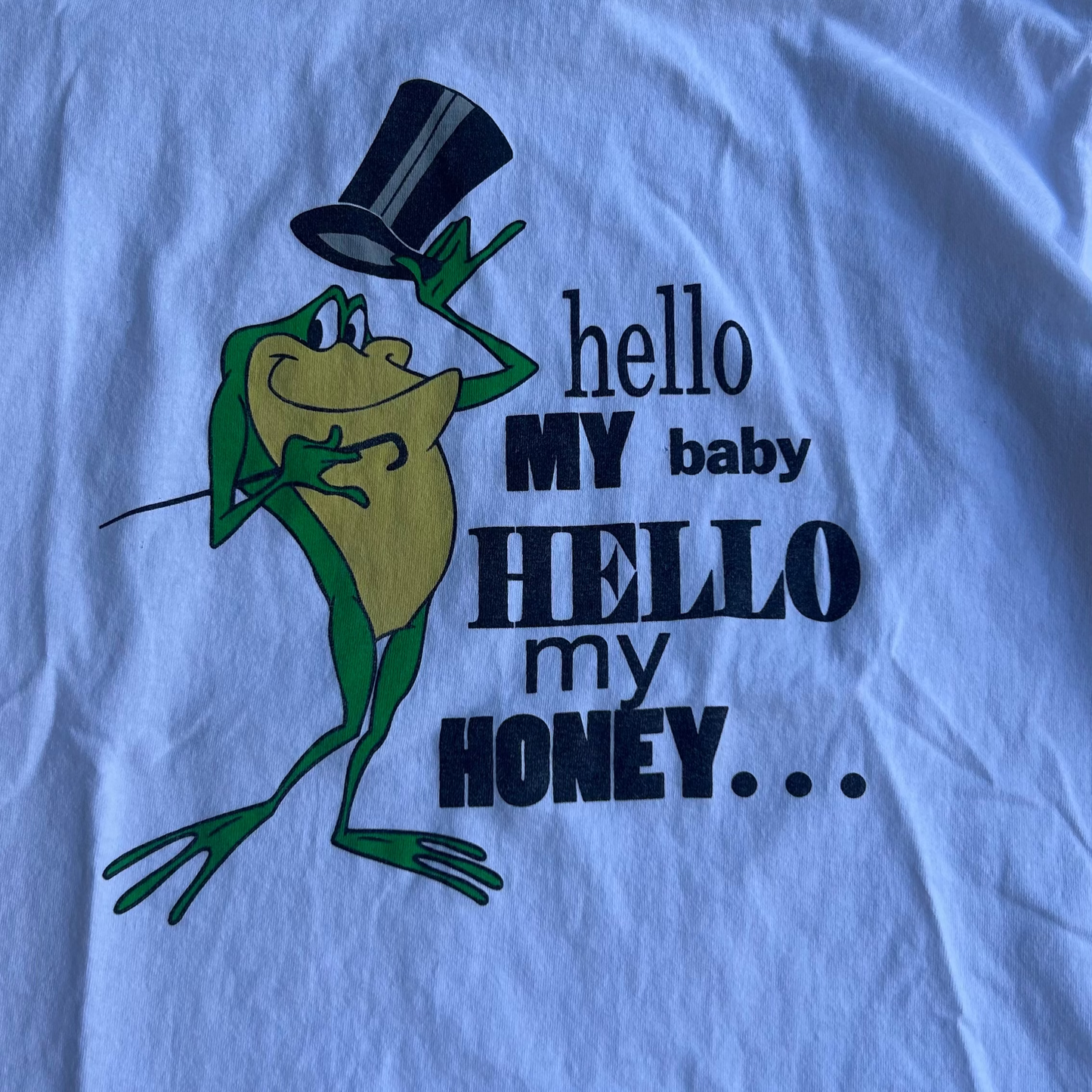 Vintage 1995 Michigan J. Frog Looney Tunes Cartoon T-Shirt