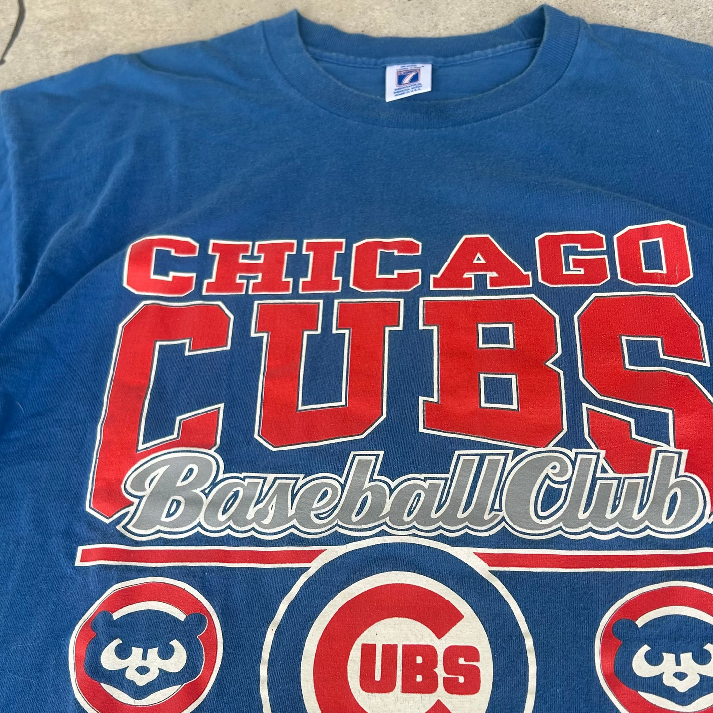 Vintage 1990 Chicago Cubs MLB Baseball T-Shirt