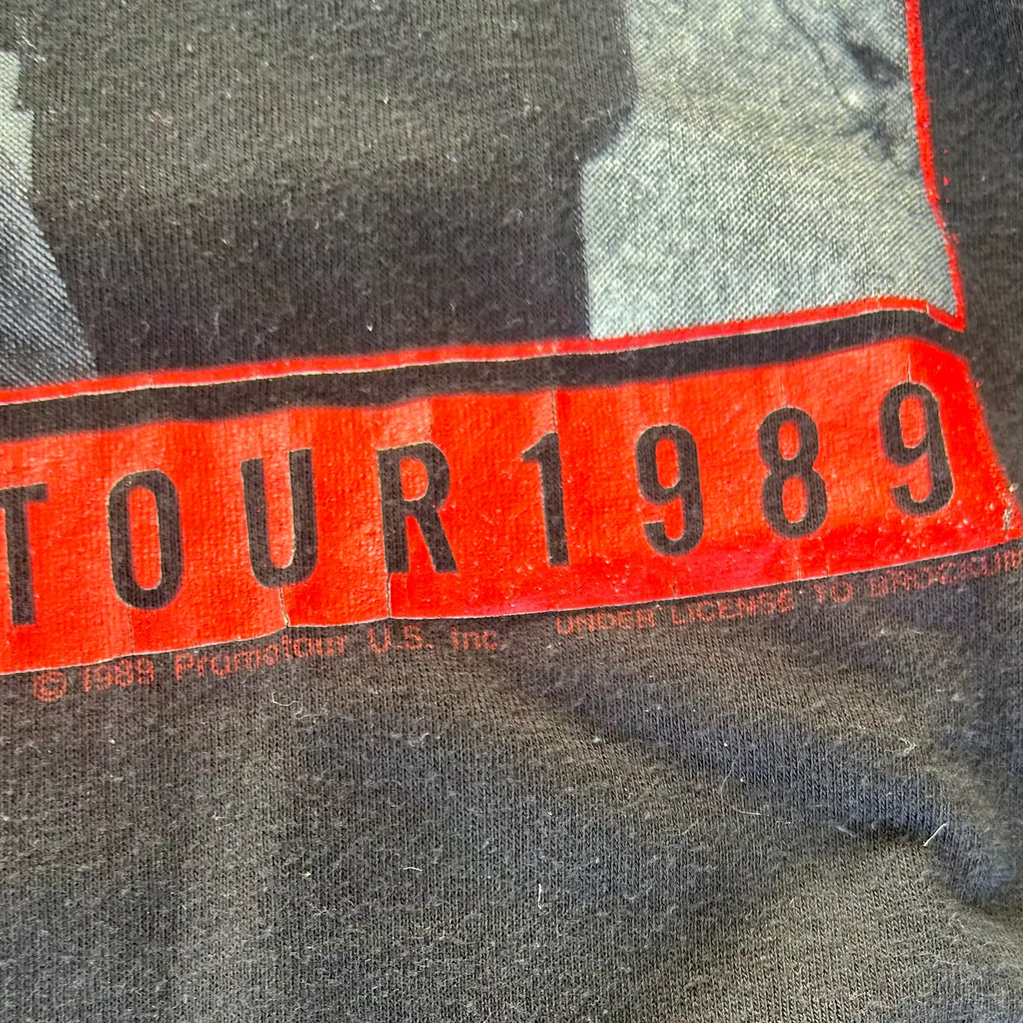 Vintage 1989 The Rolling Stones Band Tour T-Shirt