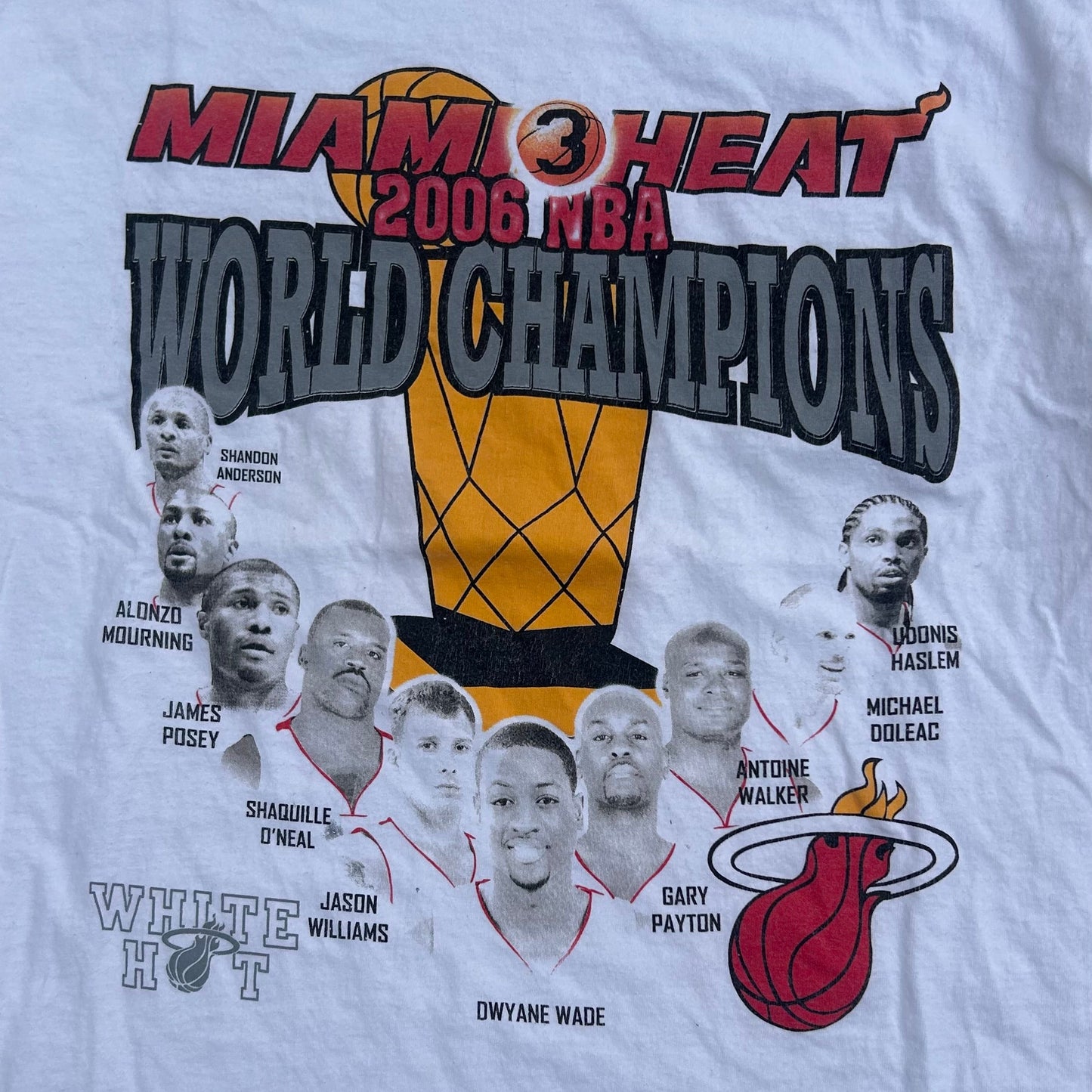2006 Miami Heat NBA Champions Tshirt