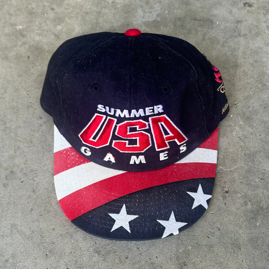 Vintage 1996 Atlanta Olympics USA Snapback Hat