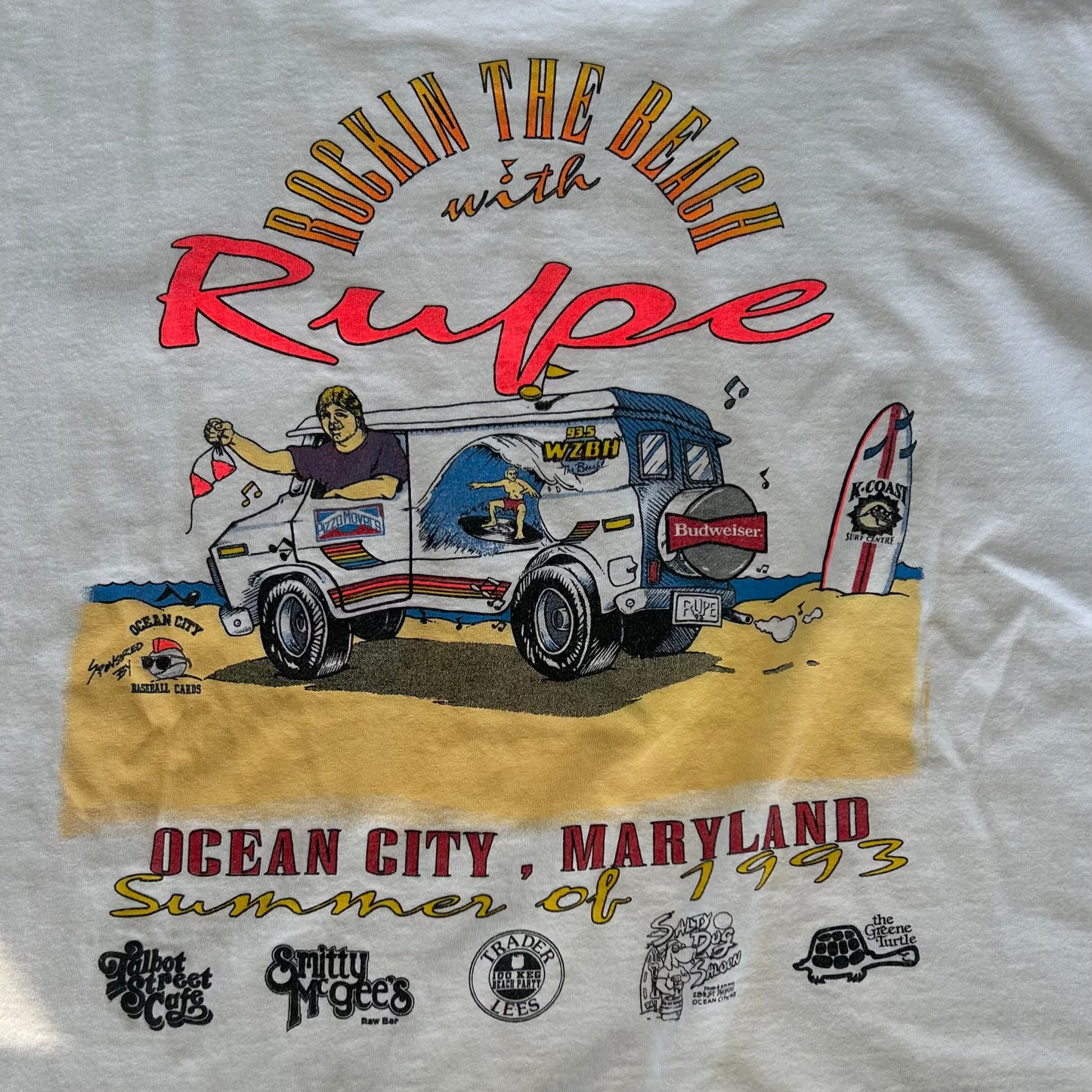 Vintage Summer of 1993 Surf T-Shirt
