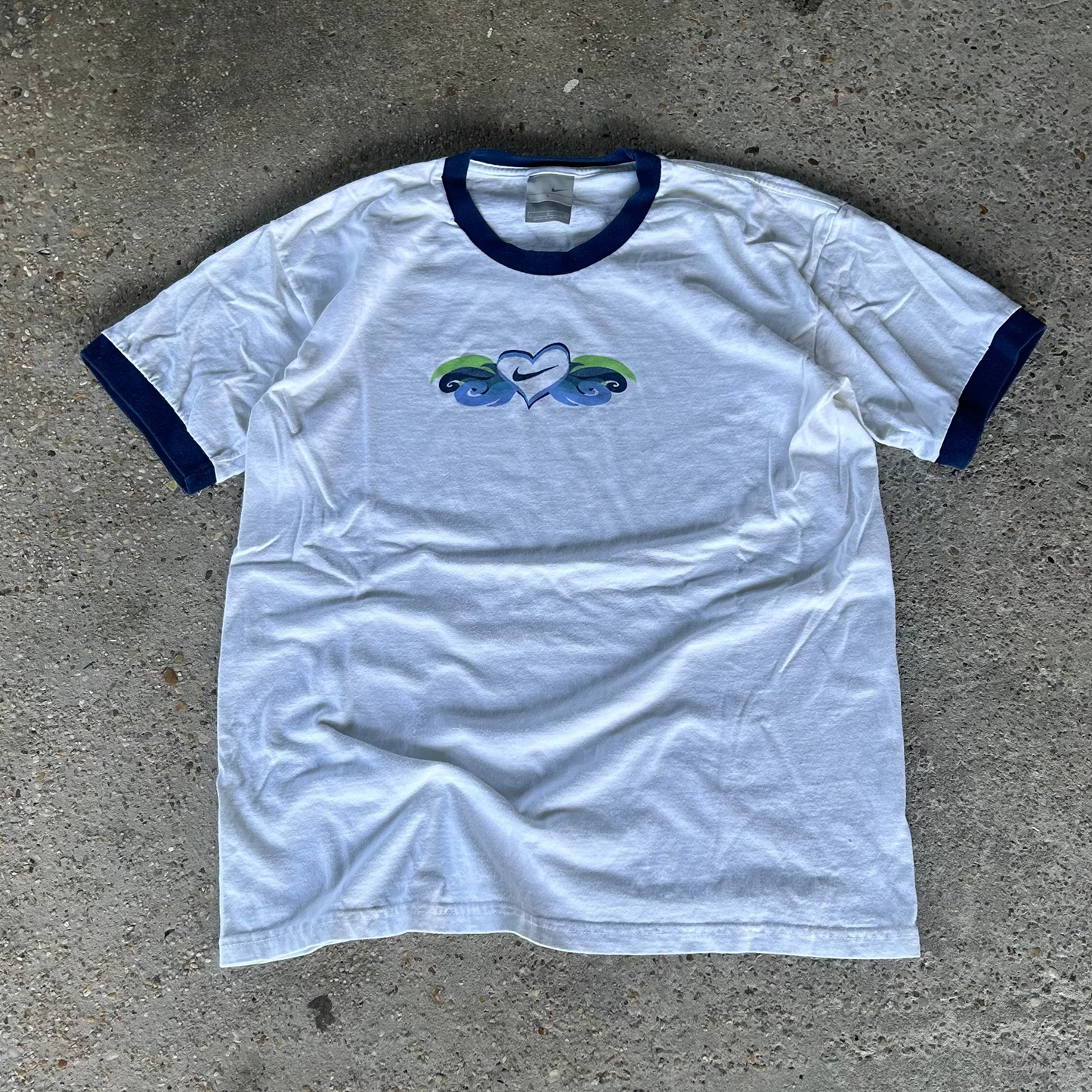 Y2K Nike Ringer T-Shirt
