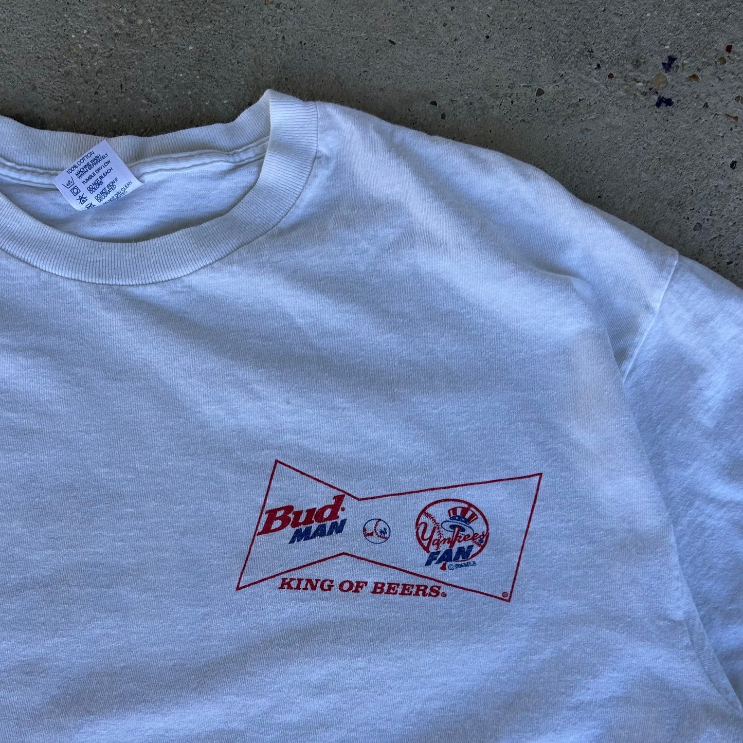1996 Budweiser X New York Yankees MLB Tshirt