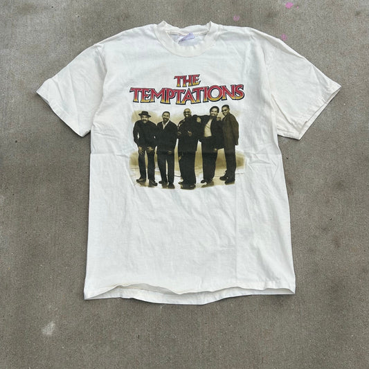 Vintage The Temptations Band Tshirt