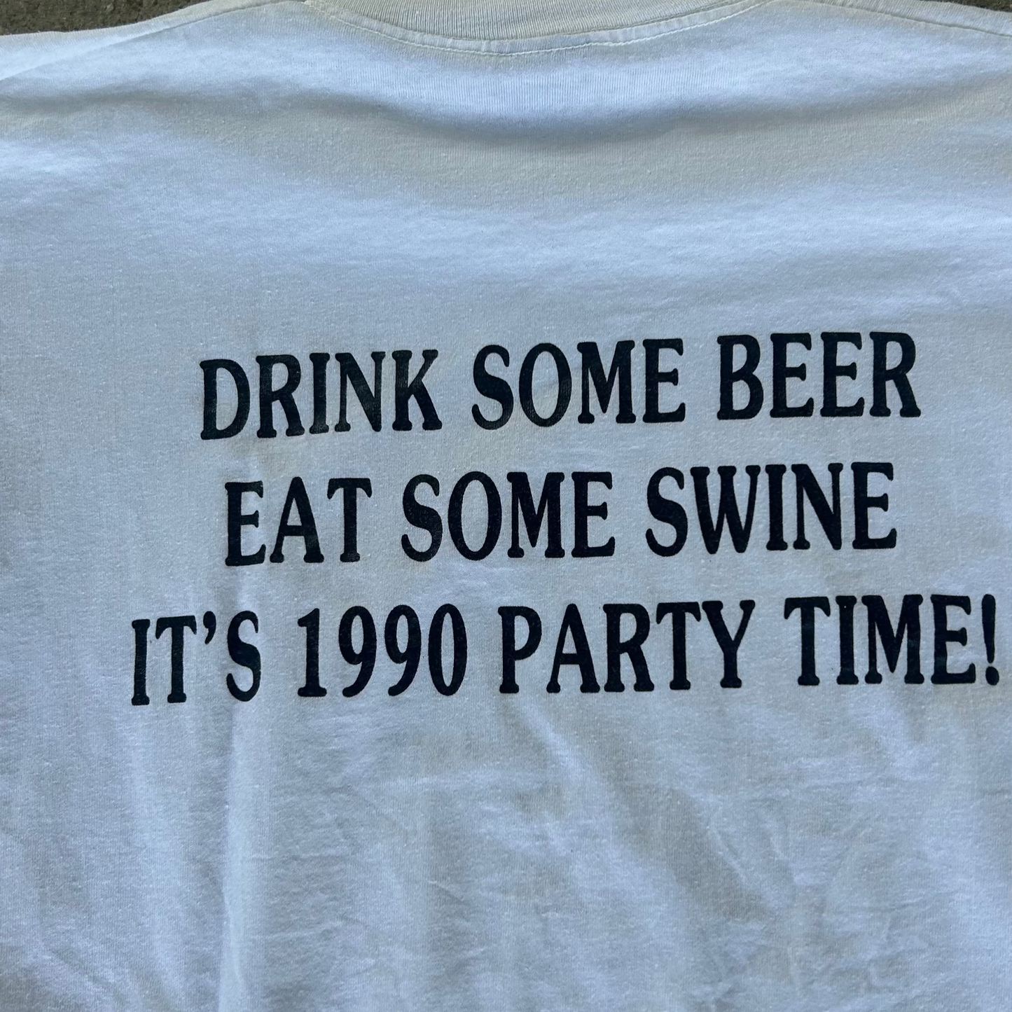 Vintage 1990 Beer Party T-Shirt