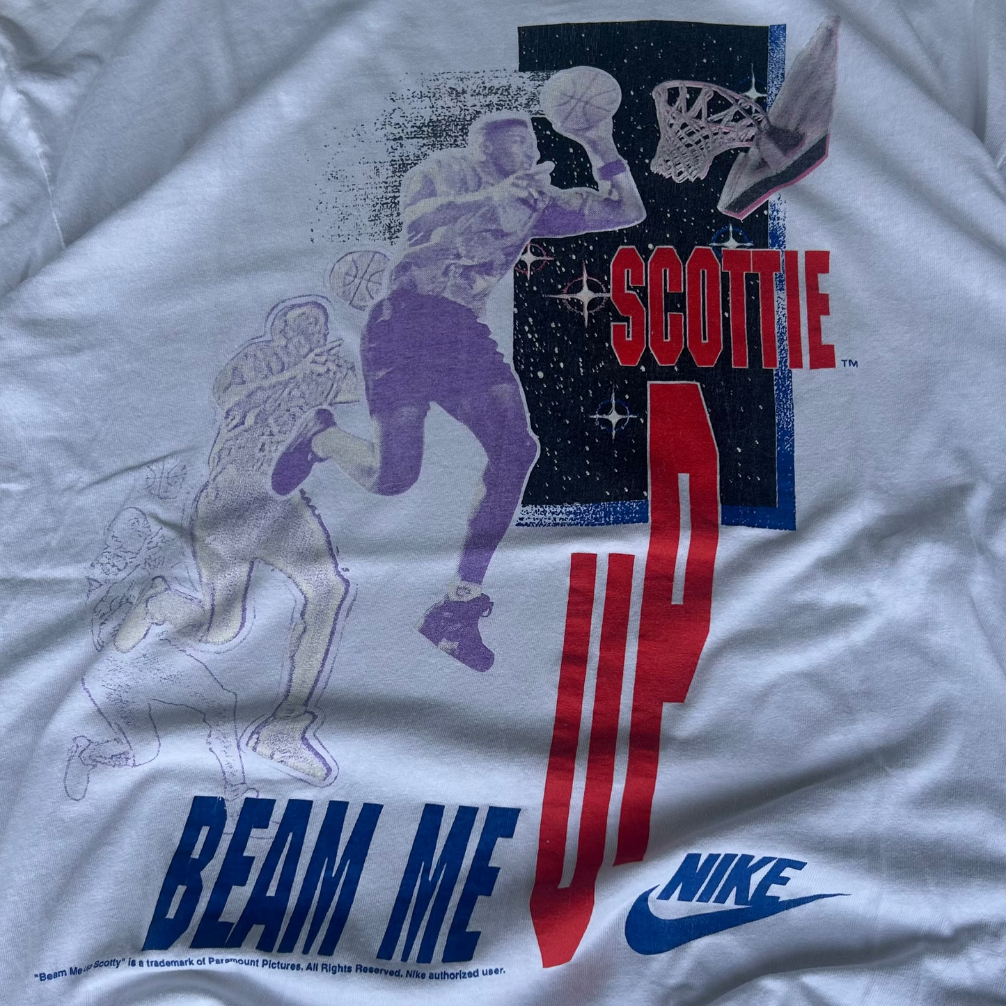 Vintage Early 90's Nike Scottie Pippen NBA T-Shirt