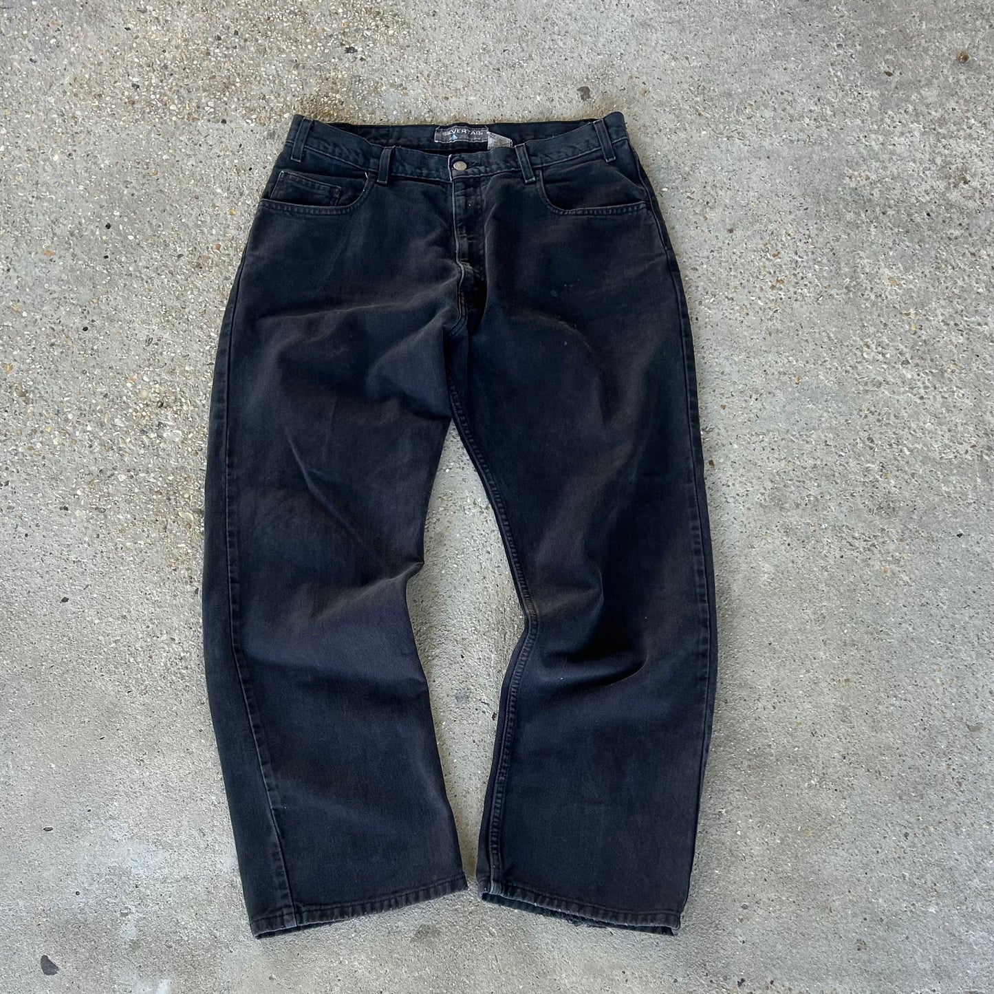 Black 2001 Levi Silvertab Jeans