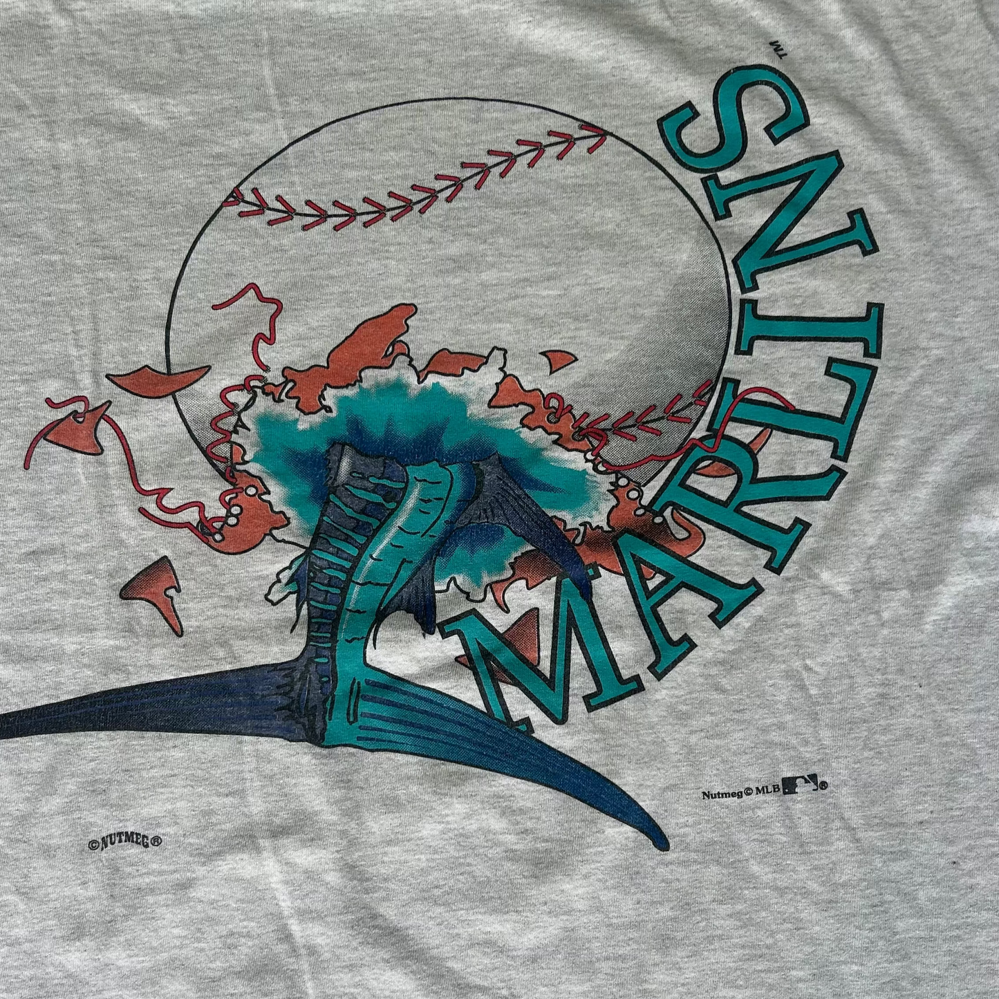 Vintage 90's Florida Marlins MLB Breakthrough T-Shirt