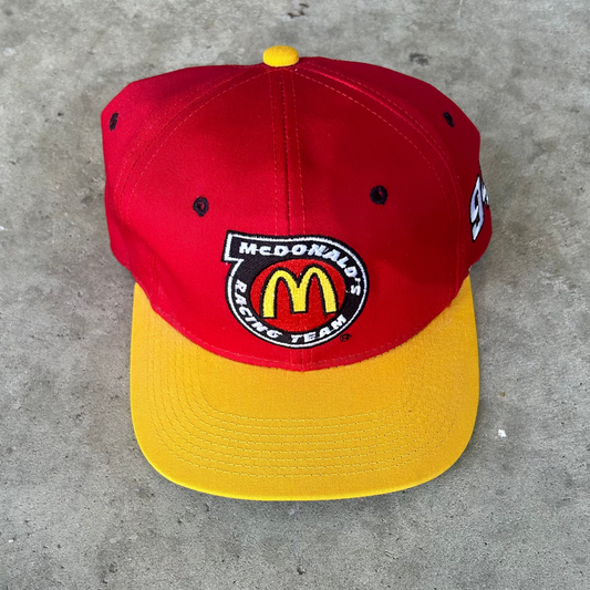 90's Bill Elliot McDonalds Racing Team NASCAR Snapback Hat