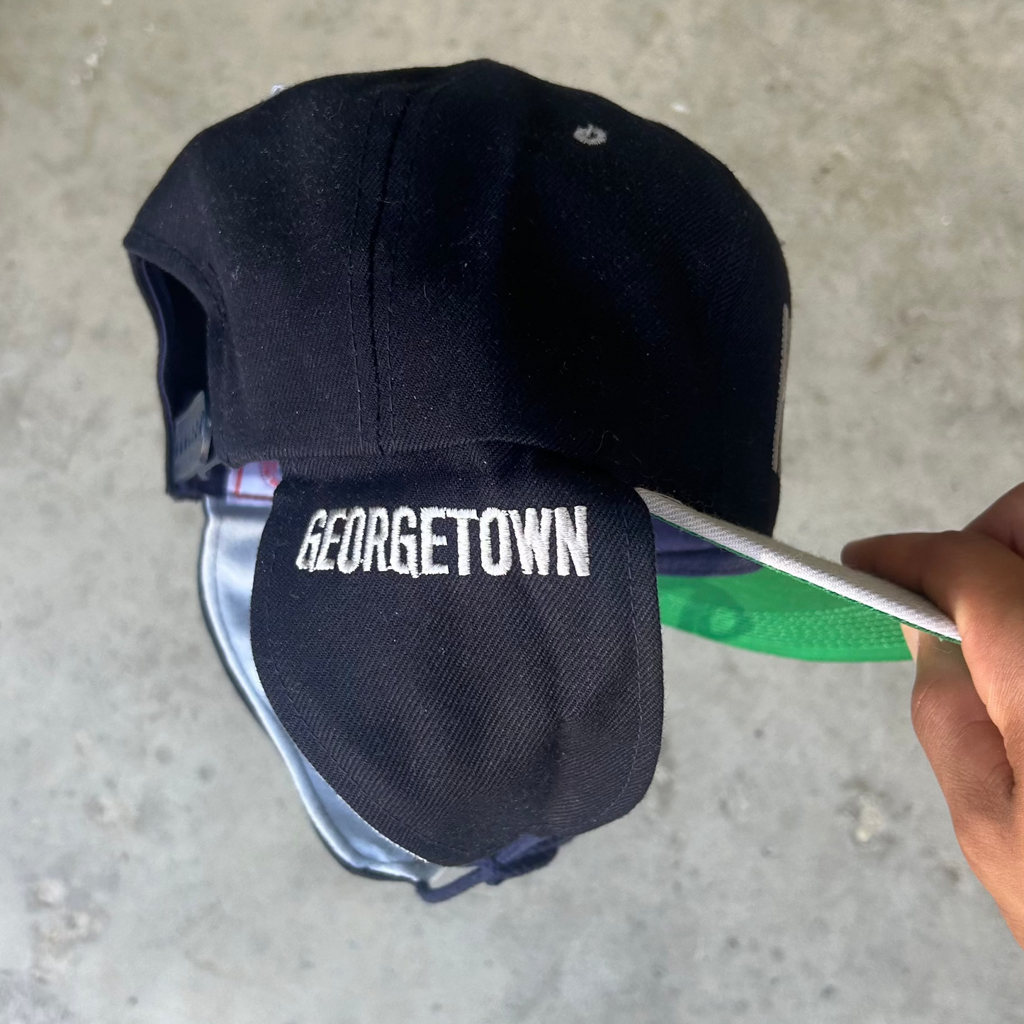 Vintage 90's Georgetown University Snapback Hat