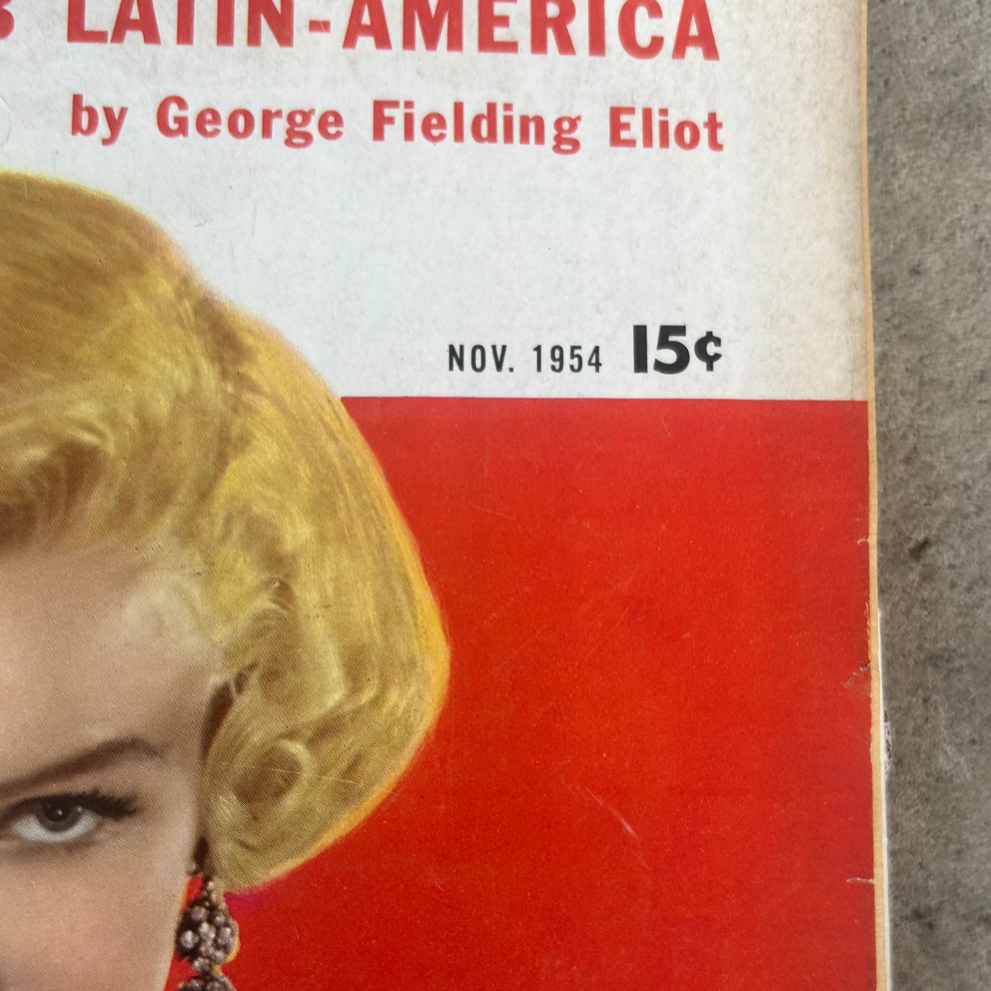 Vintage 1954 Marilyn Monroe SEE Magazine