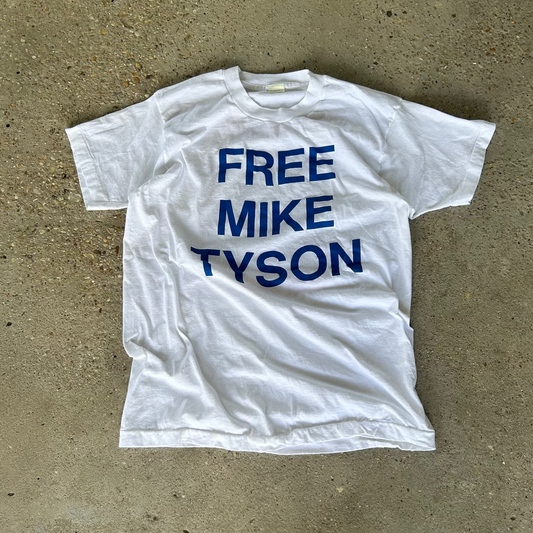 Vintage 90's Free Mike Tyson Boxing T-Shirt