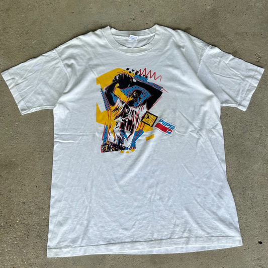 Vintage 90's Shaquille O'neal NBA Pepsi Promo T-Shirt
