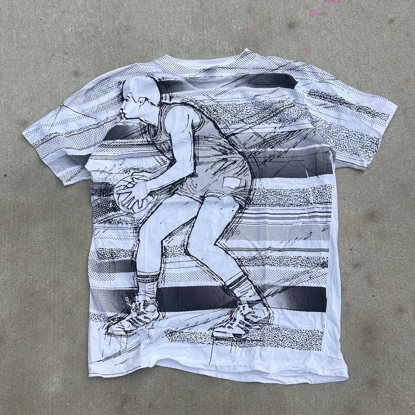 1990s Basketball AOP Tshirt