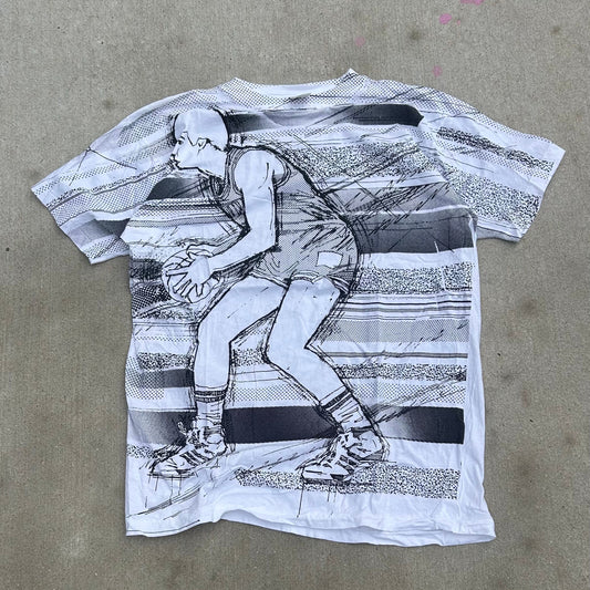1990s Basketball AOP Tshirt