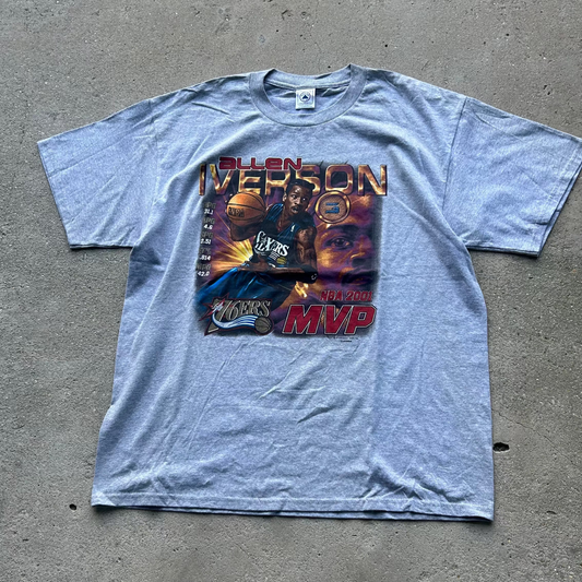 Vintage 2001 Allen Iverson MVP NBA T-Shirt