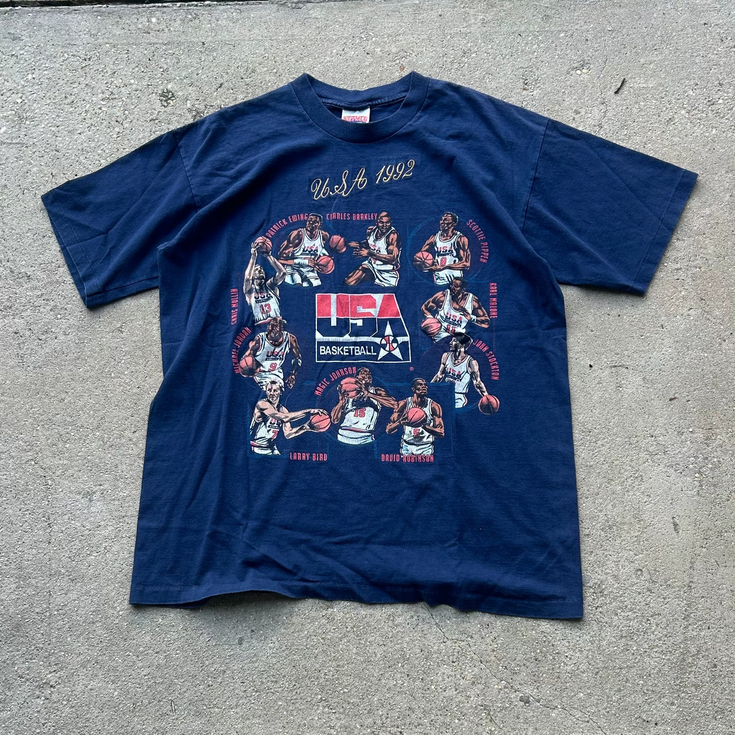 Vintage 1992 Dream Team USA Basketball Team
